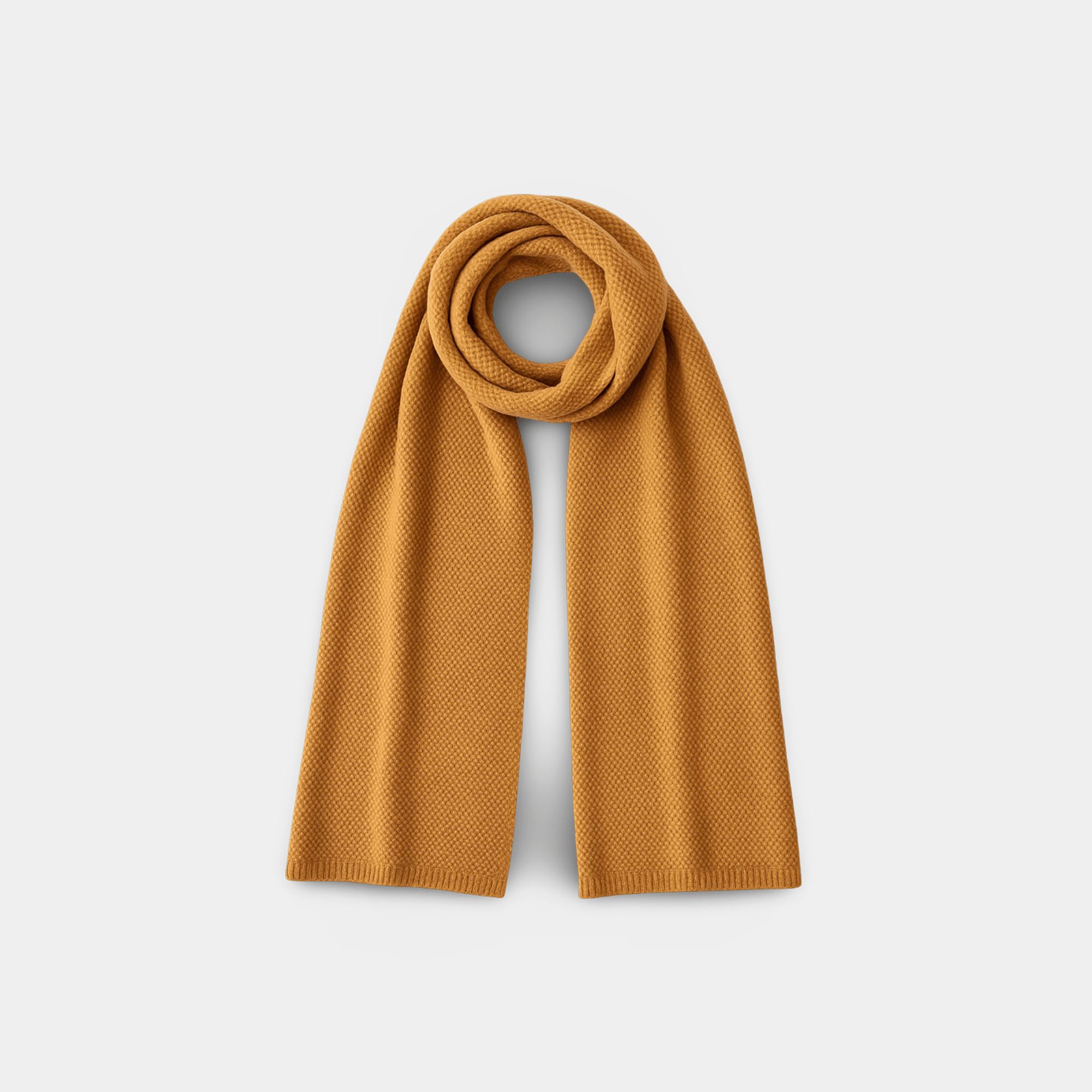 Long Chunky Knit Winter Scarf | Bold Texture | Statement Piece - MH ELEGANCE - Long Chunky Knit Winter Scarf | Bold Texture | Statement Piece -