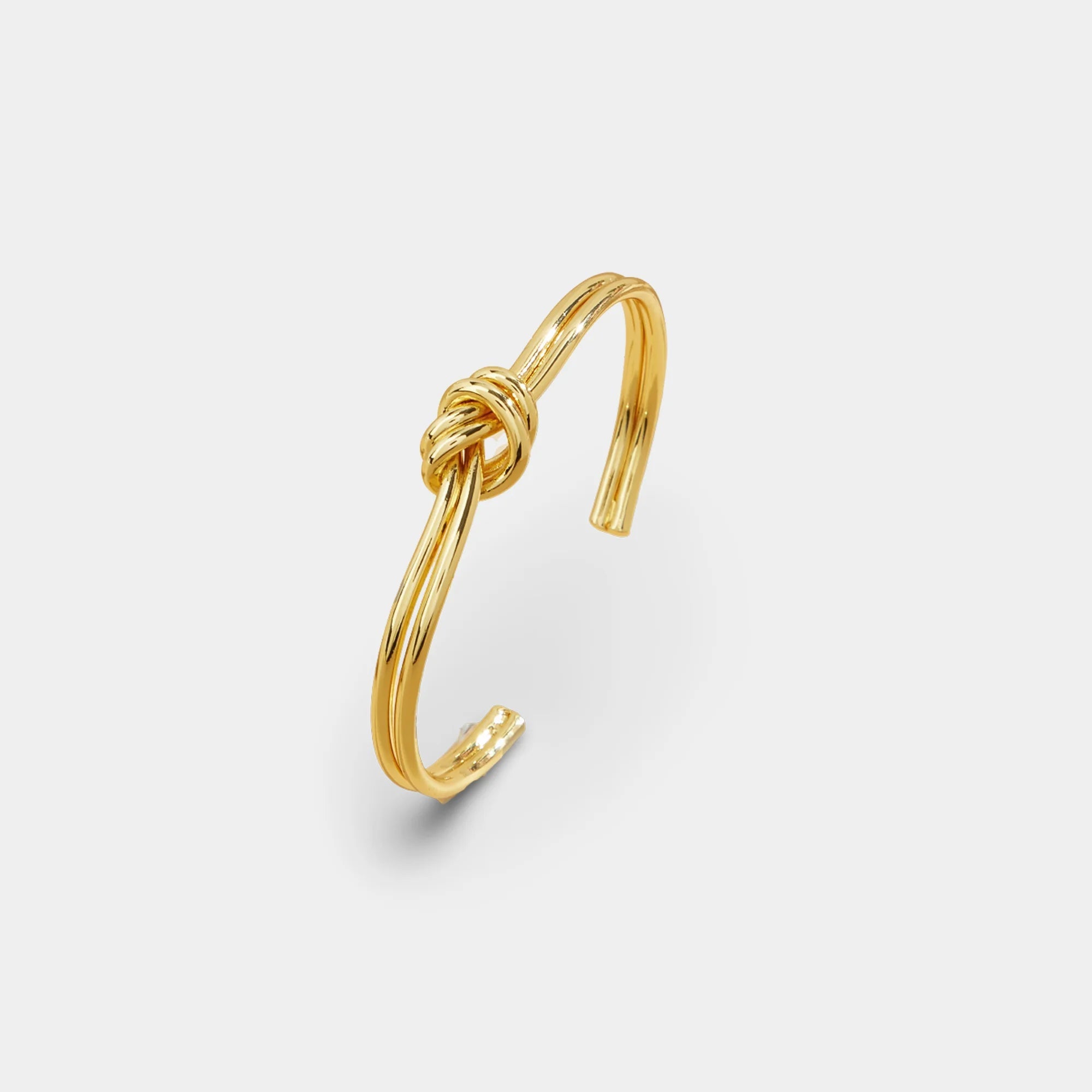 Love Knot Cuff Bracelet - MH ELEGANCE - Love Knot Cuff Bracelet -