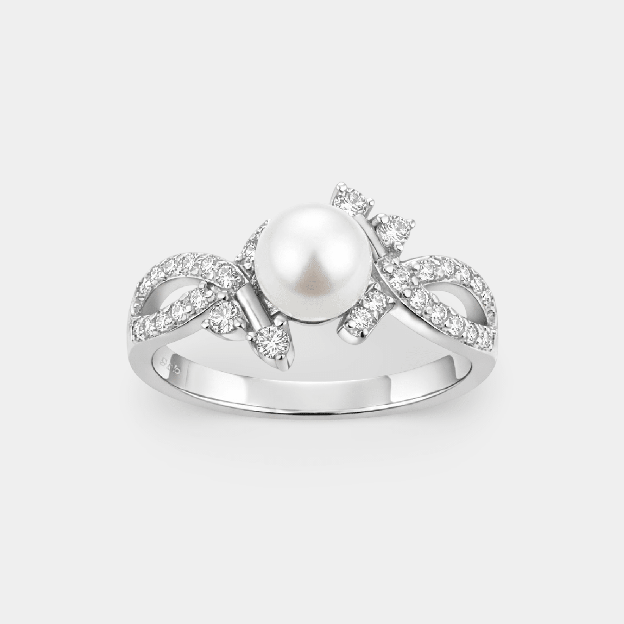 Luna Pearl Radiance Ring - MH ELEGANCE - Luna Pearl Radiance Ring -