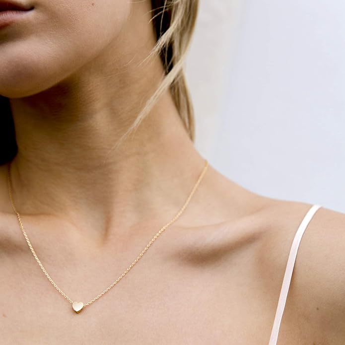 Lyra Heart Necklace - MH ELEGANCE - Lyra Heart Necklace -