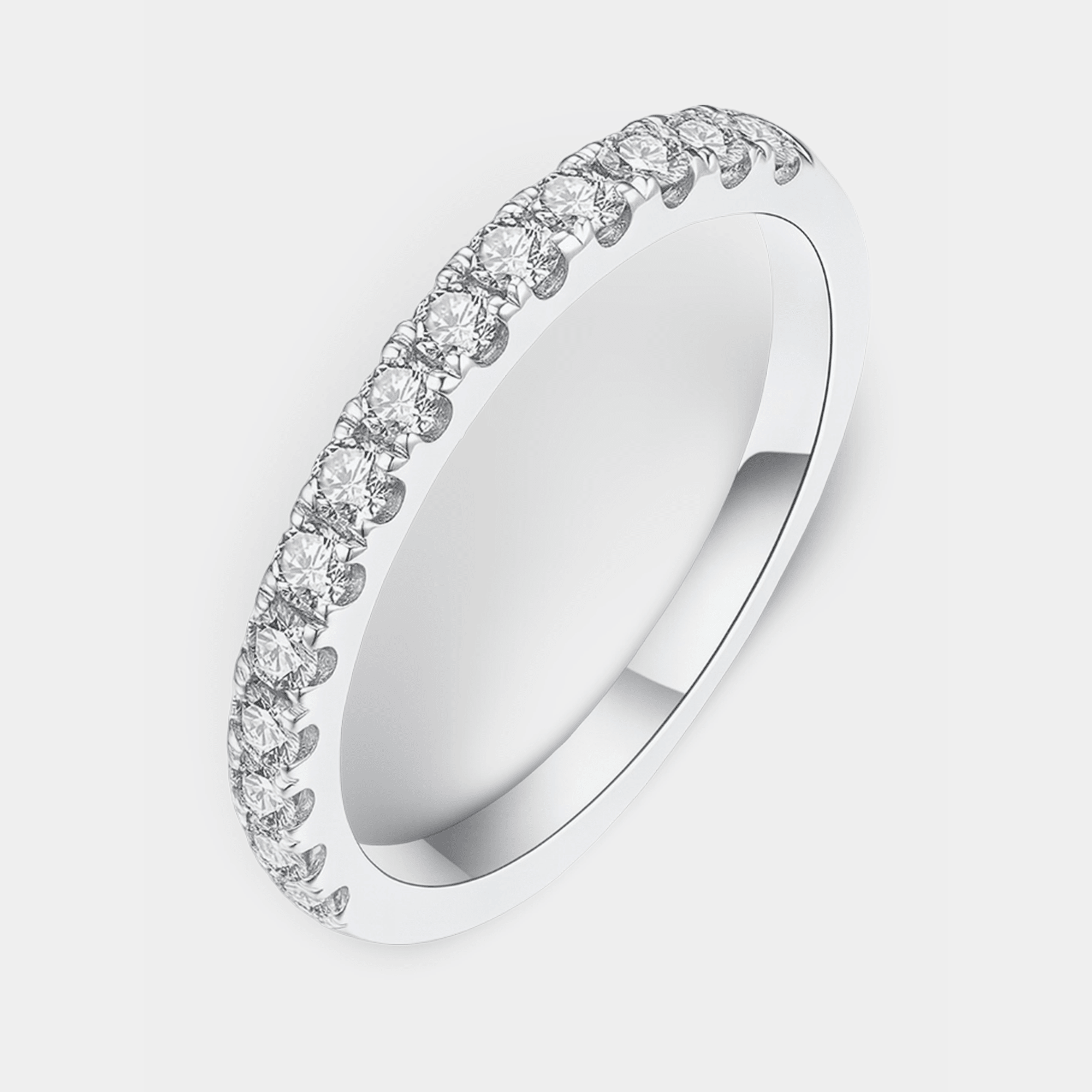 Lyra Lab Diamond Eternity Band - MH ELEGANCE - Lyra Lab Diamond Eternity Band - MH ELEGANCE -