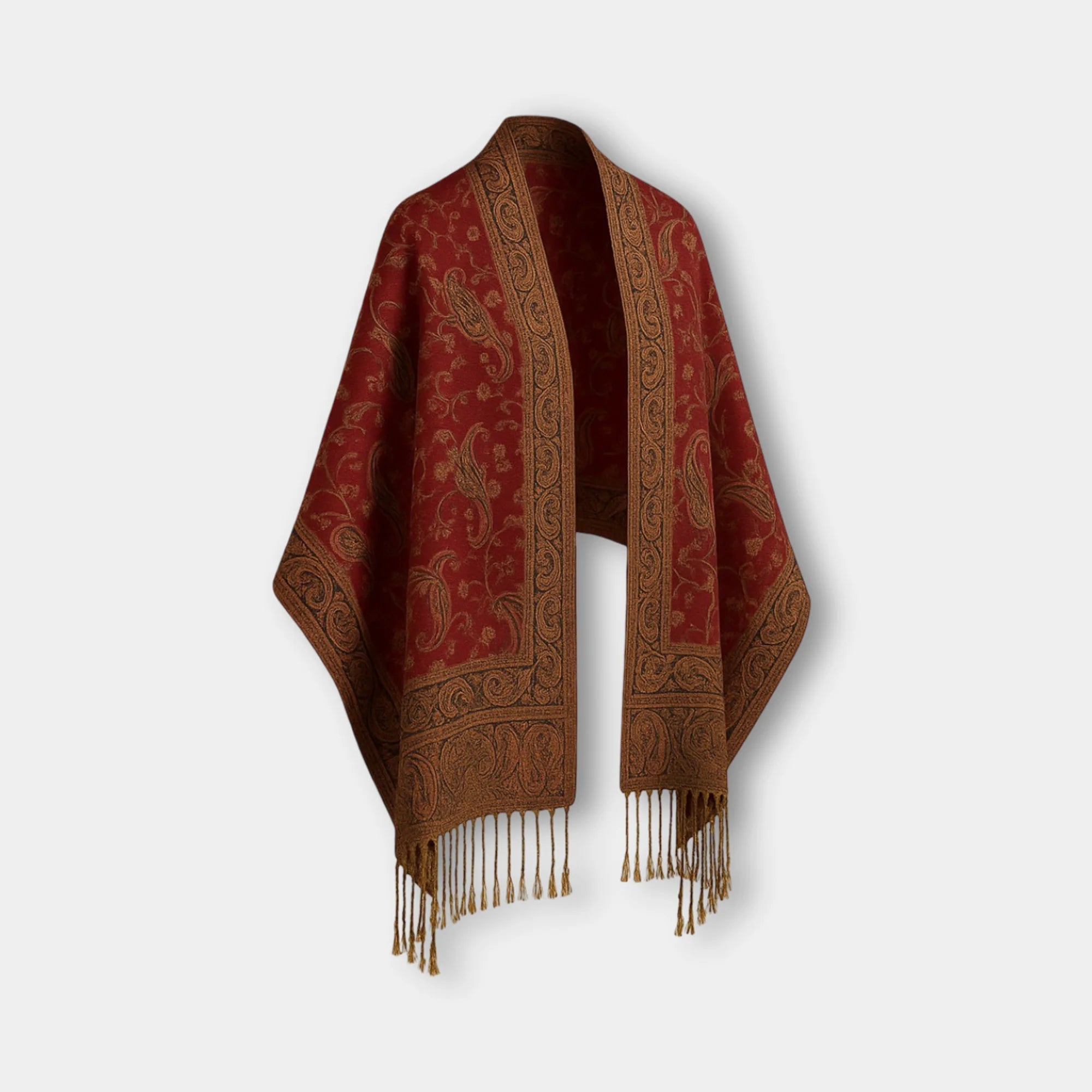 Reversible Paisley Pashmina Scarf | Dual-Design | Maximum Value - MH ELEGANCE - Reversible Paisley Pashmina Scarf | Dual-Design | Maximum Value -