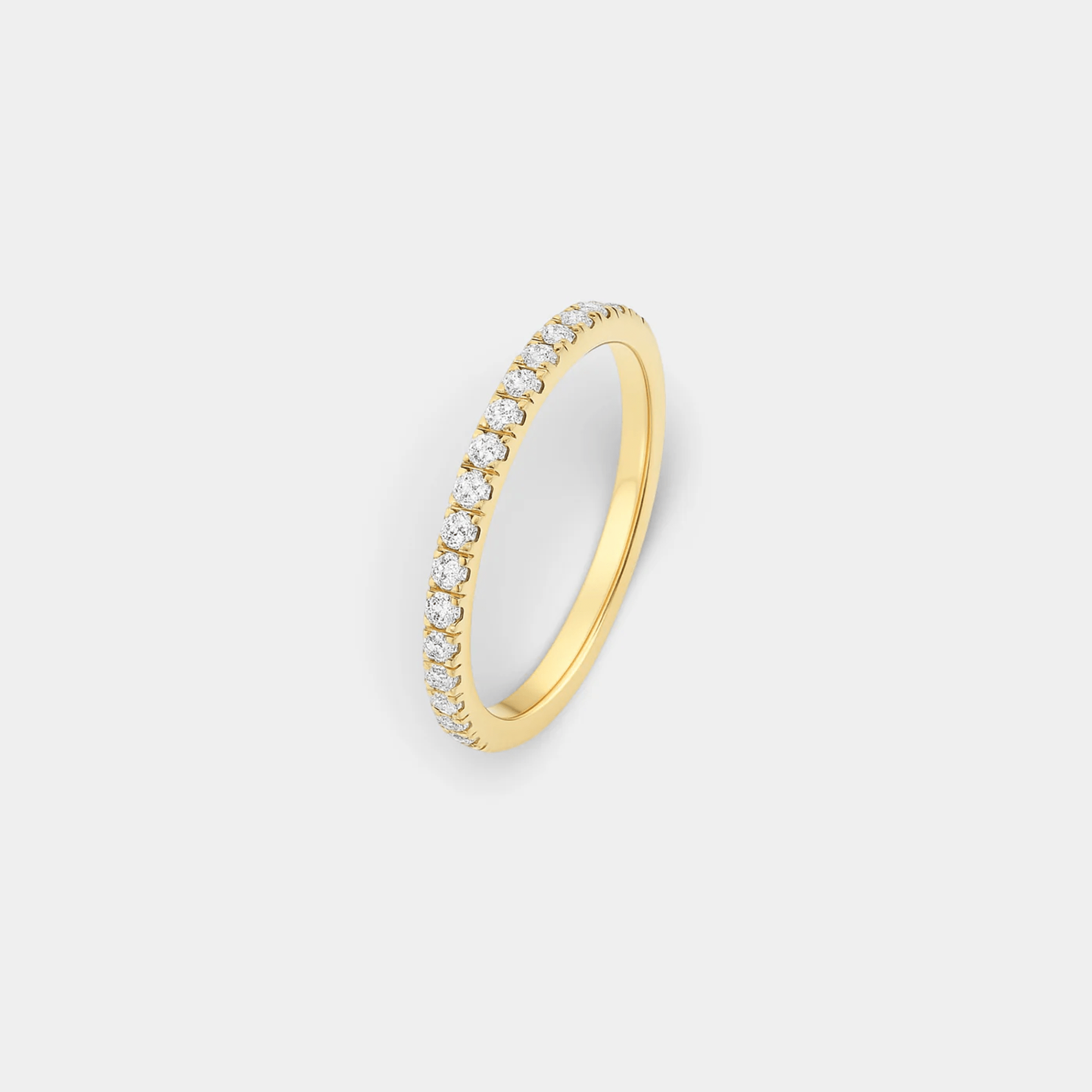 Simulated Diamond Stackable Ring - MH ELEGANCE - Simulated Diamond Stackable Ring -