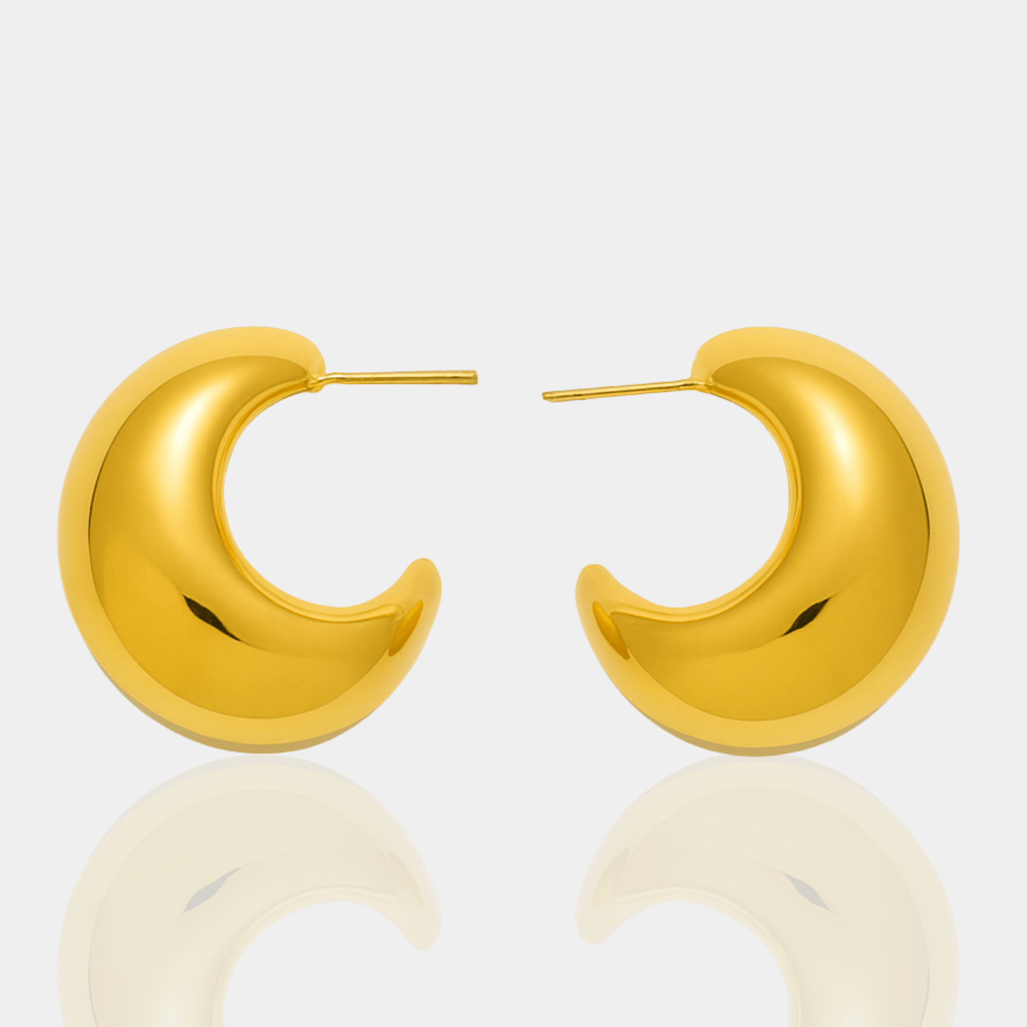 Small Gold Hoop Earrings | Dainty 14K Gold | Hypoallergenic Everyday Hoops – MH ELEGANCE - MH ELEGANCE - Small Gold Hoop Earrings | Dainty 14K Gold | Hypoallergenic Everyday Hoops – MH ELEGANCE - Earrings