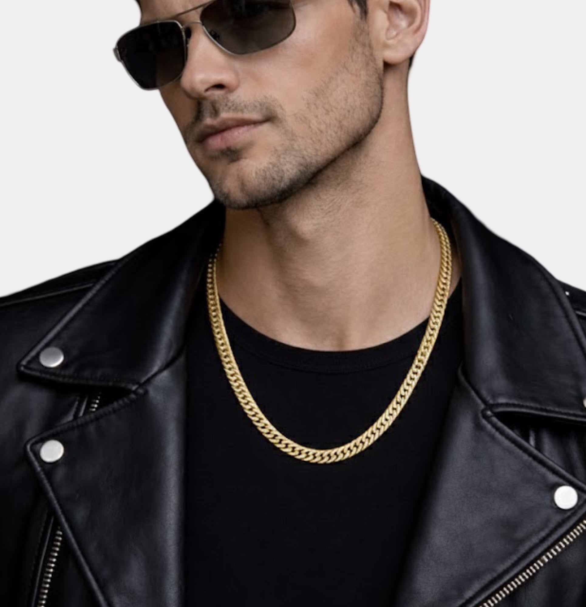 Sterling Silver Flat Snake Chain Necklace | Men's Luxury Pendant | Statement Men's Jewelry – MH ELEGANCE - MH ELEGANCE - Sterling Silver Flat Snake Chain Necklace | Men's Luxury Pendant | Statement Men's Jewelry – MH ELEGANCE - Necklace