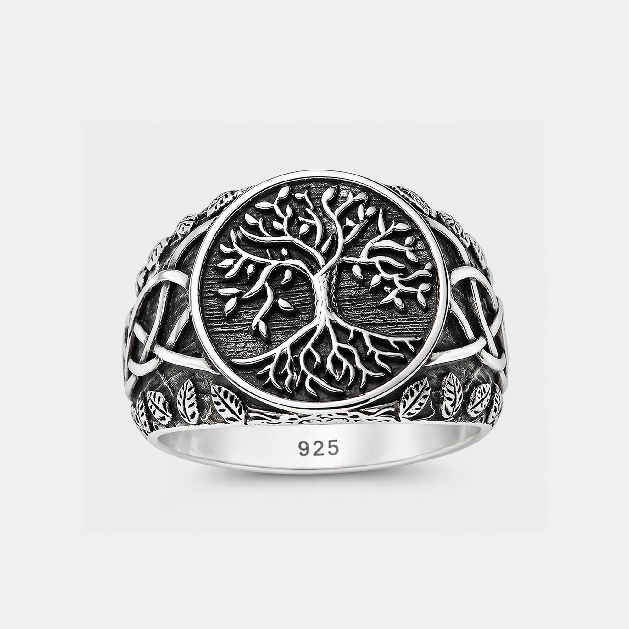 Sterling Silver Tree of Life Unisex Ring | Meaningful Spiritual Jewelry | Nature – MH ELEGANCE - MH ELEGANCE - Sterling Silver Tree of Life Unisex Ring | Meaningful Spiritual Jewelry | Nature – MH ELEGANCE - Ring