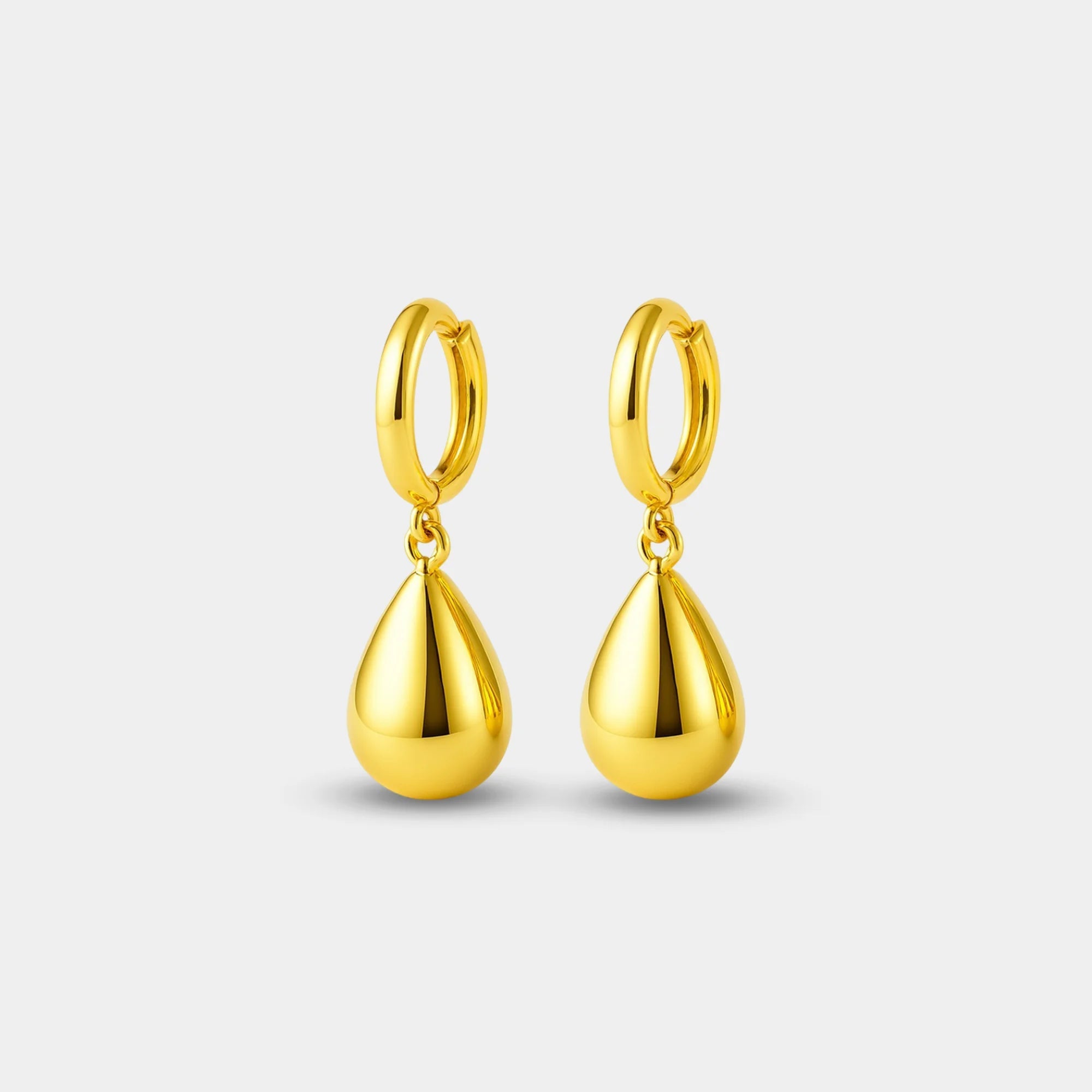 Sterling Silver Waterdrop Dangle - MH ELEGANCE - Sterling Silver Waterdrop Dangle -
