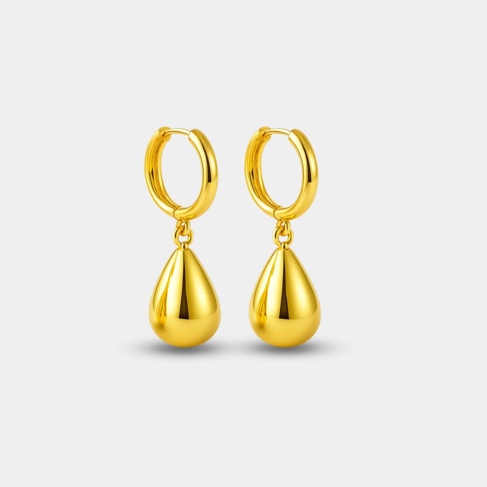 Sterling Silver Waterdrop Dangle - MH ELEGANCE - Sterling Silver Waterdrop Dangle -