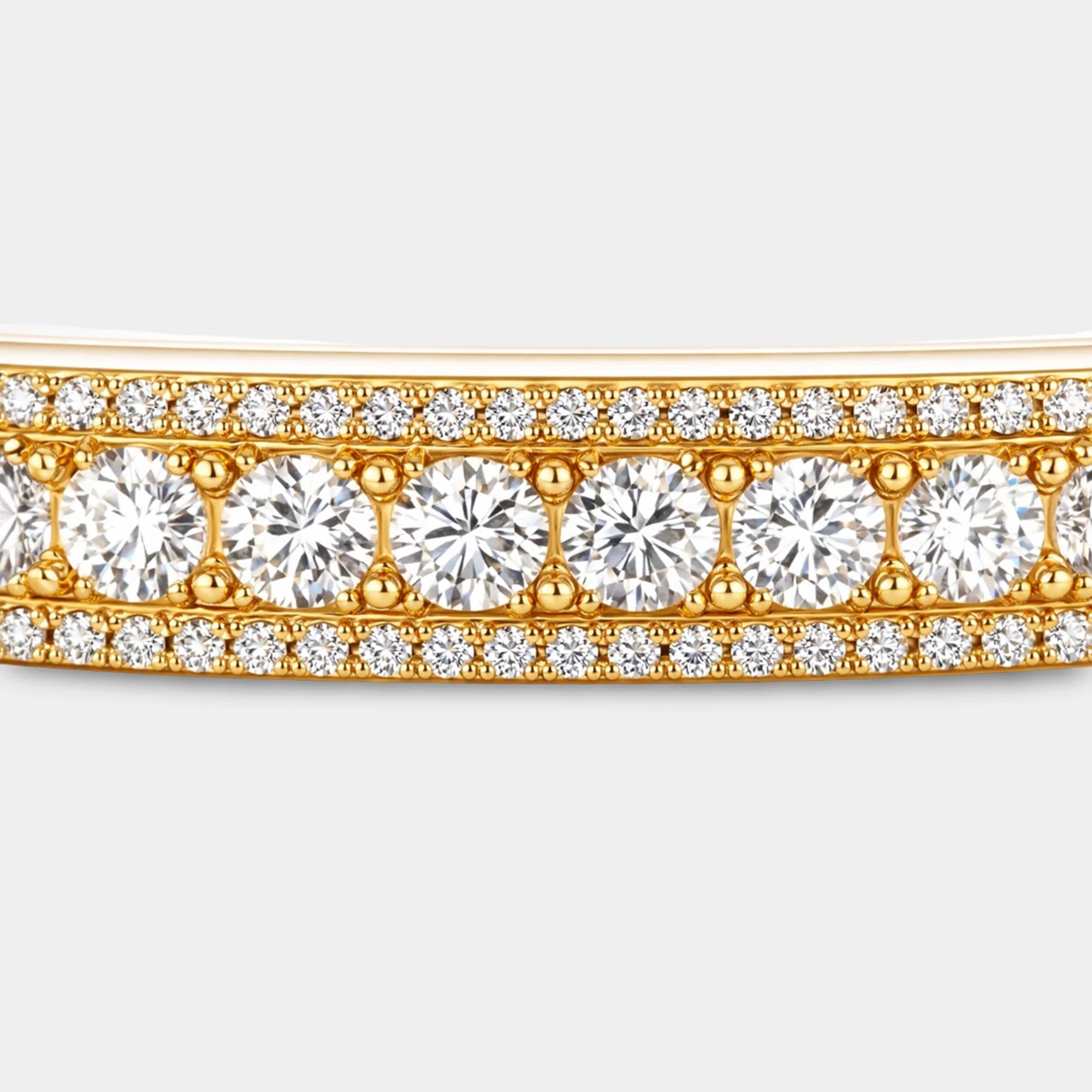 Zirconia Tennis Bangle Bracelet - MH ELEGANCE - Zirconia Tennis Bangle Bracelet -