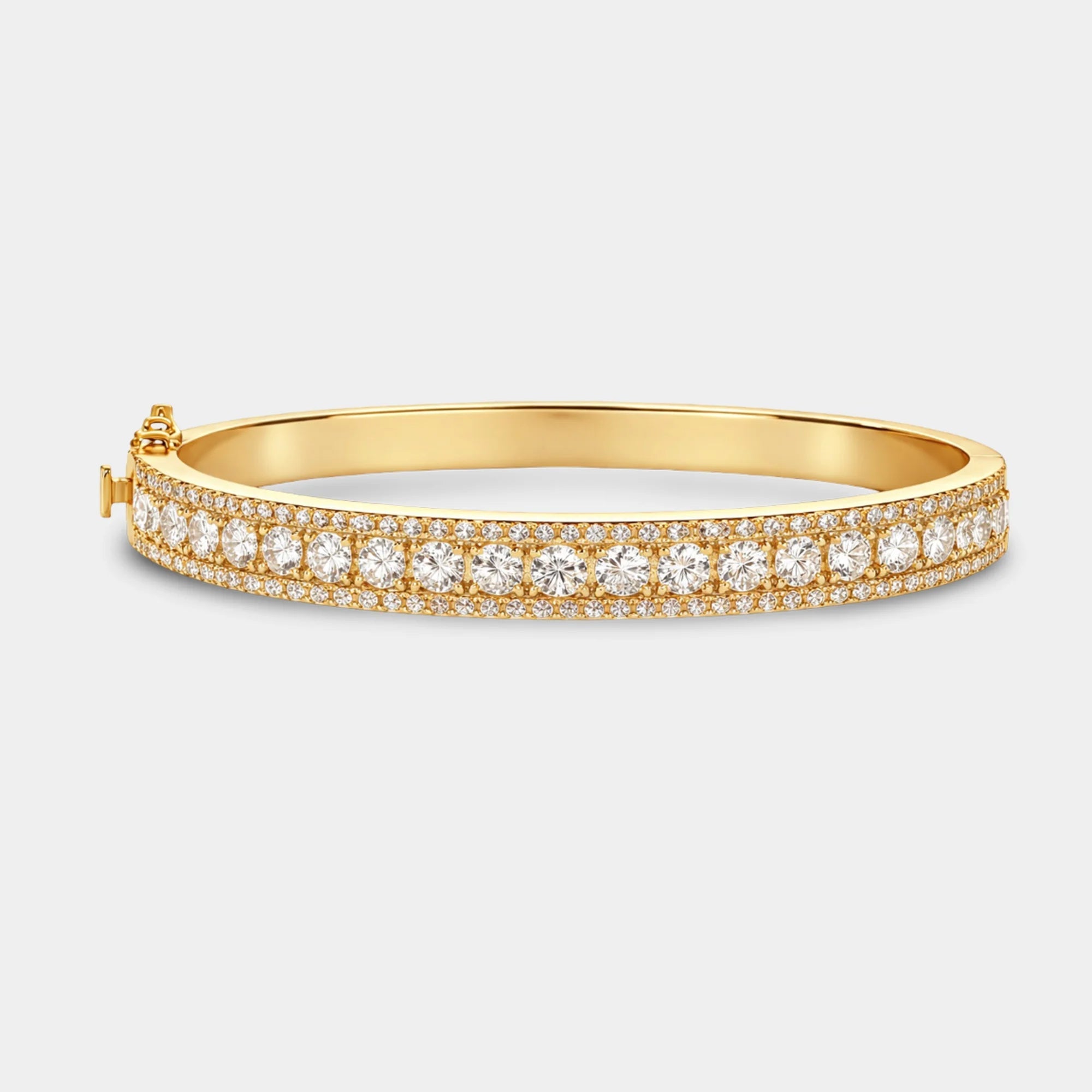 Zirconia Tennis Bangle Bracelet - MH ELEGANCE - Zirconia Tennis Bangle Bracelet -