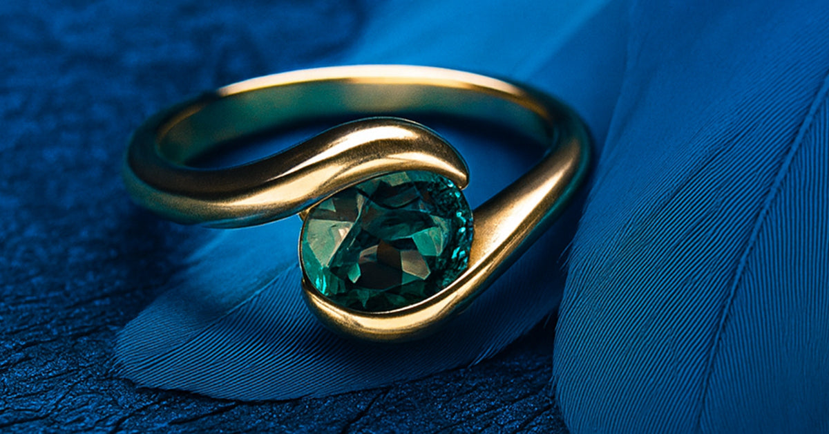 Aquamarine Bloodstone Ring: The Perfect March Birthstone Combination