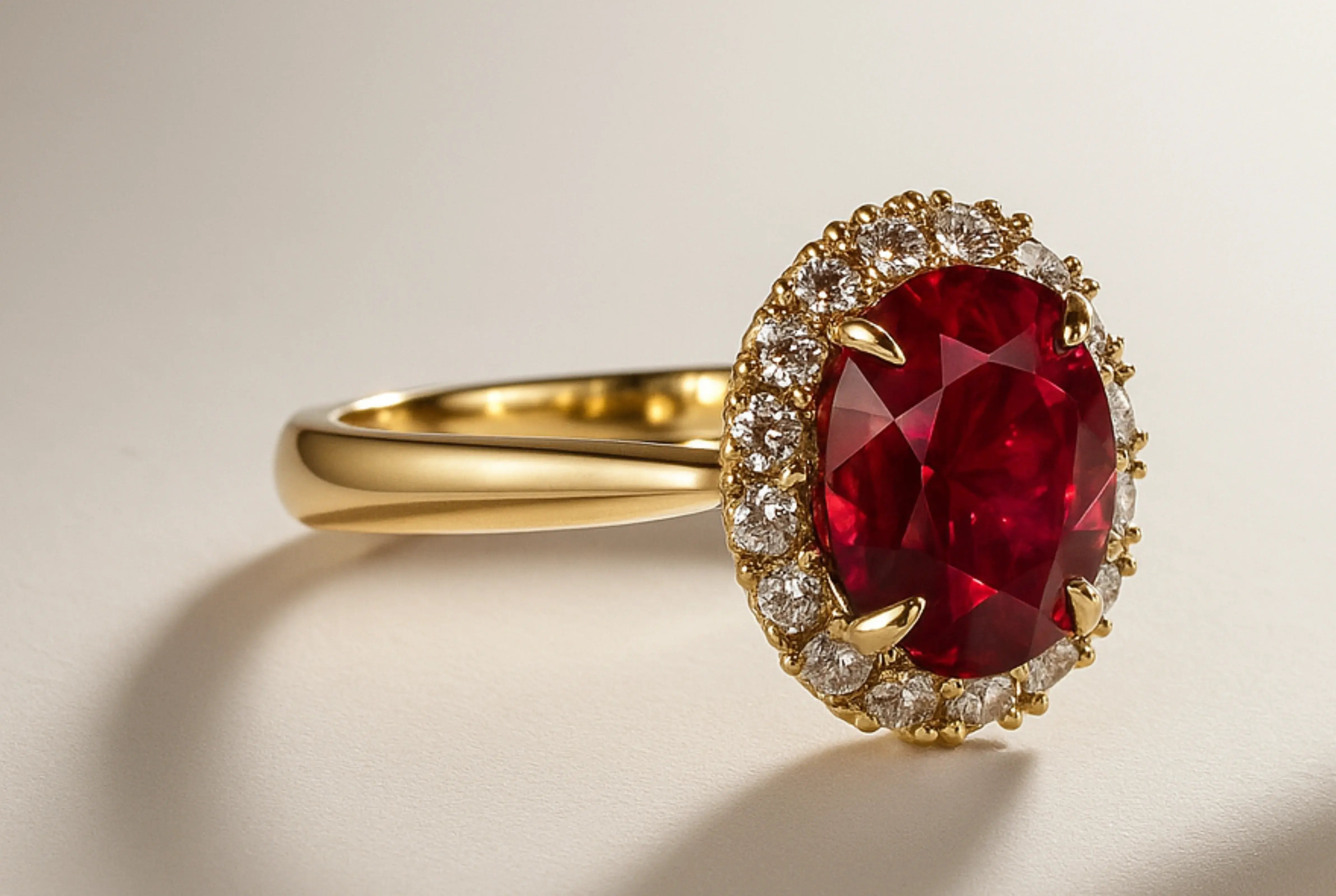 Garnet Wedding Ring: The Bold Choice for Couples Who Dare to Be Different - MH ELEGANCE
