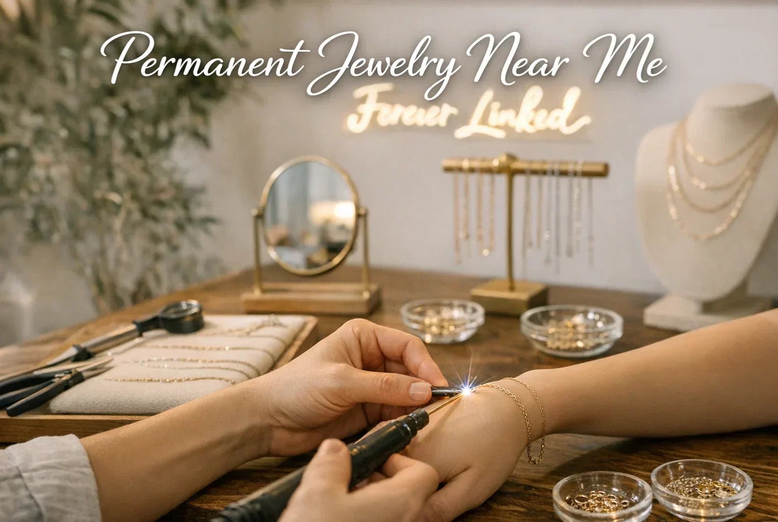 Permanent Jewelry Near Me: Your Guide to Forever Bracelets & Custom Welding - MH ELEGANCE