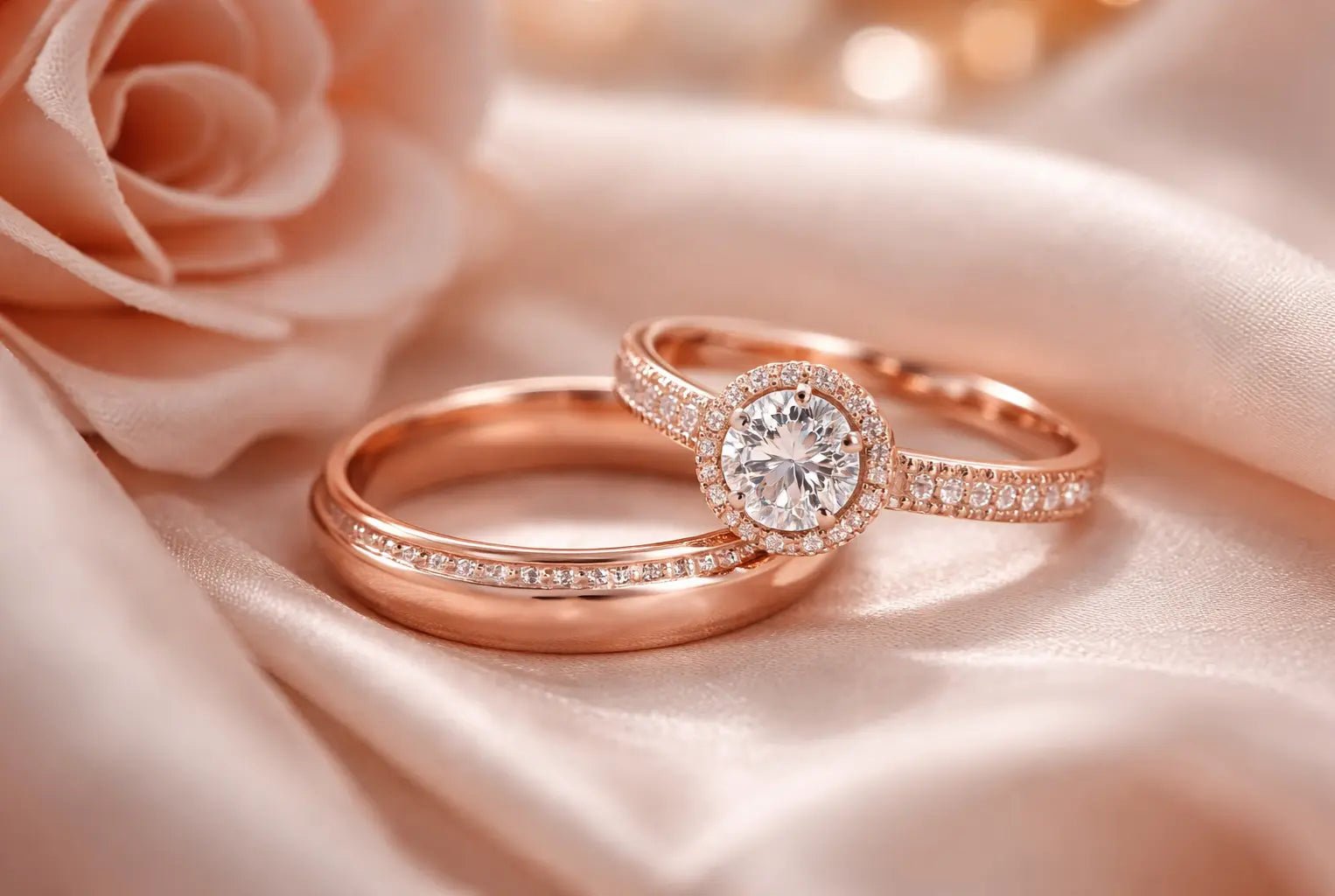 Rose Gold Wedding Rings: The Perfect Symbol of Modern Romance - MH ELEGANCE