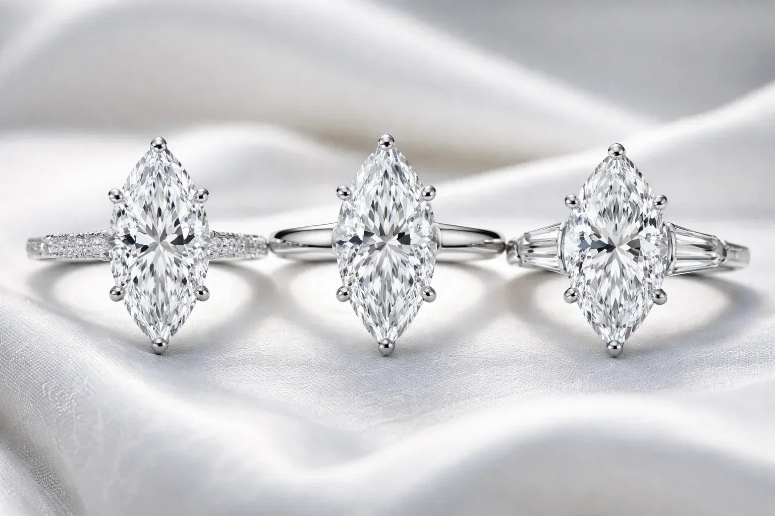 The Ultimate Guide to 3 Carat Marquise Diamond Rings: Elegance Meets Timeless Romance - MH ELEGANCE