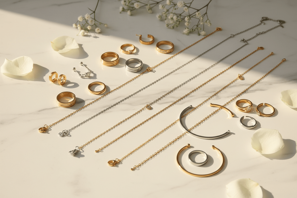 The Ultimate Guide to Choosing Tarnish-Free Jewelry for Everyday Elegance - MH ELEGANCE