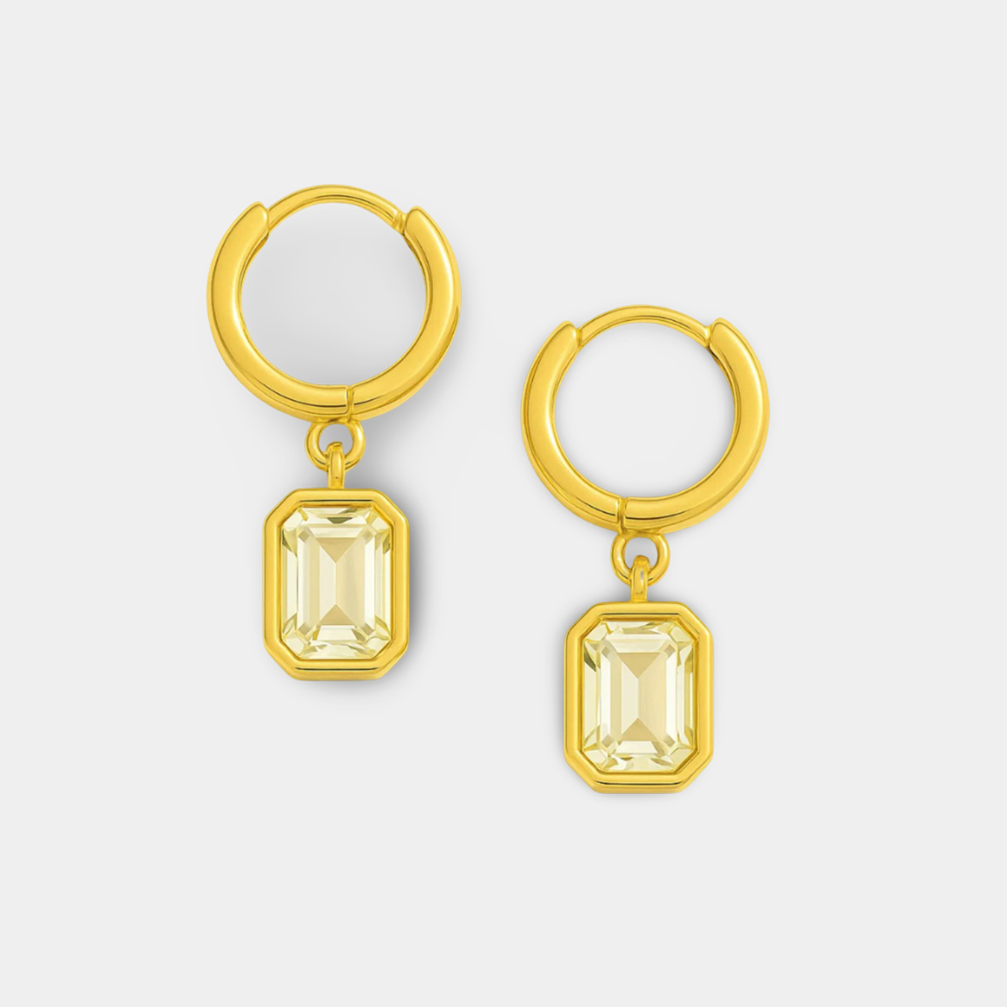 14K Gold Dangle Earrings