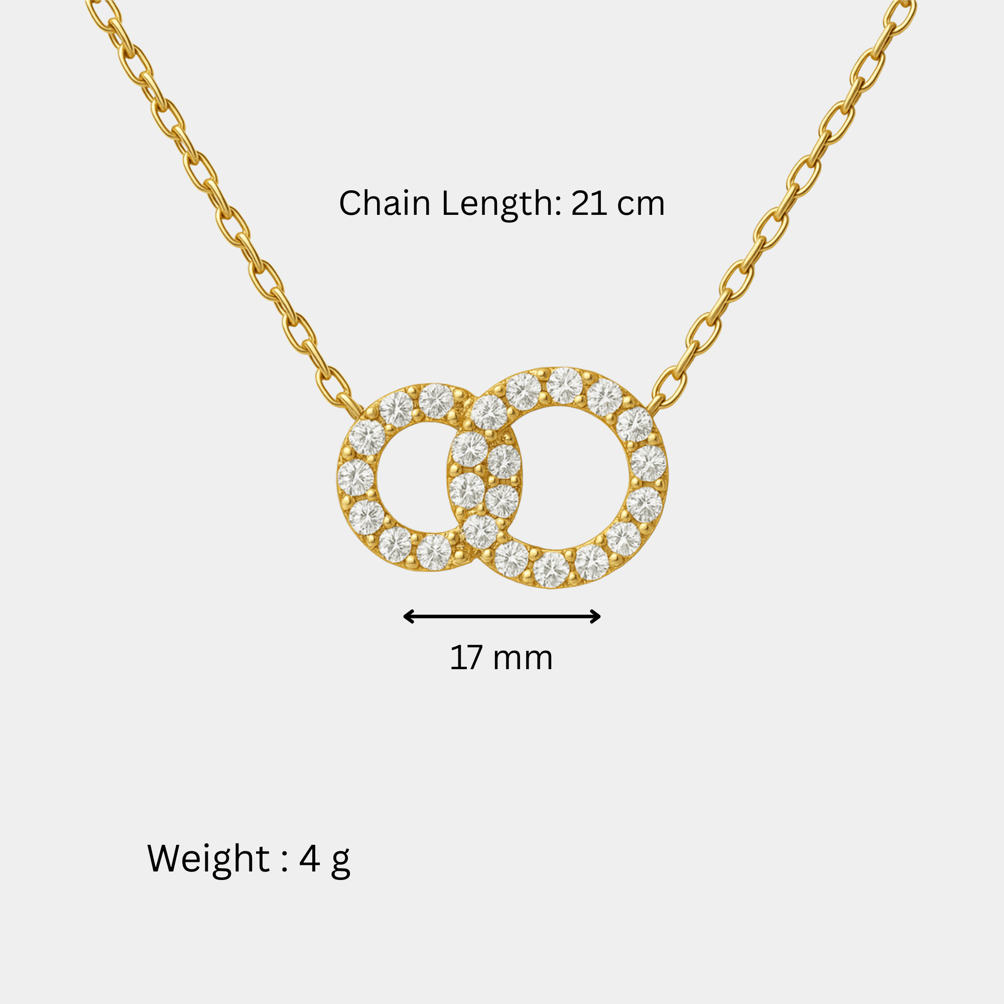 Gold circle pendant necklace in gift-ready packaging – perfect birthday or anniversary gift for her