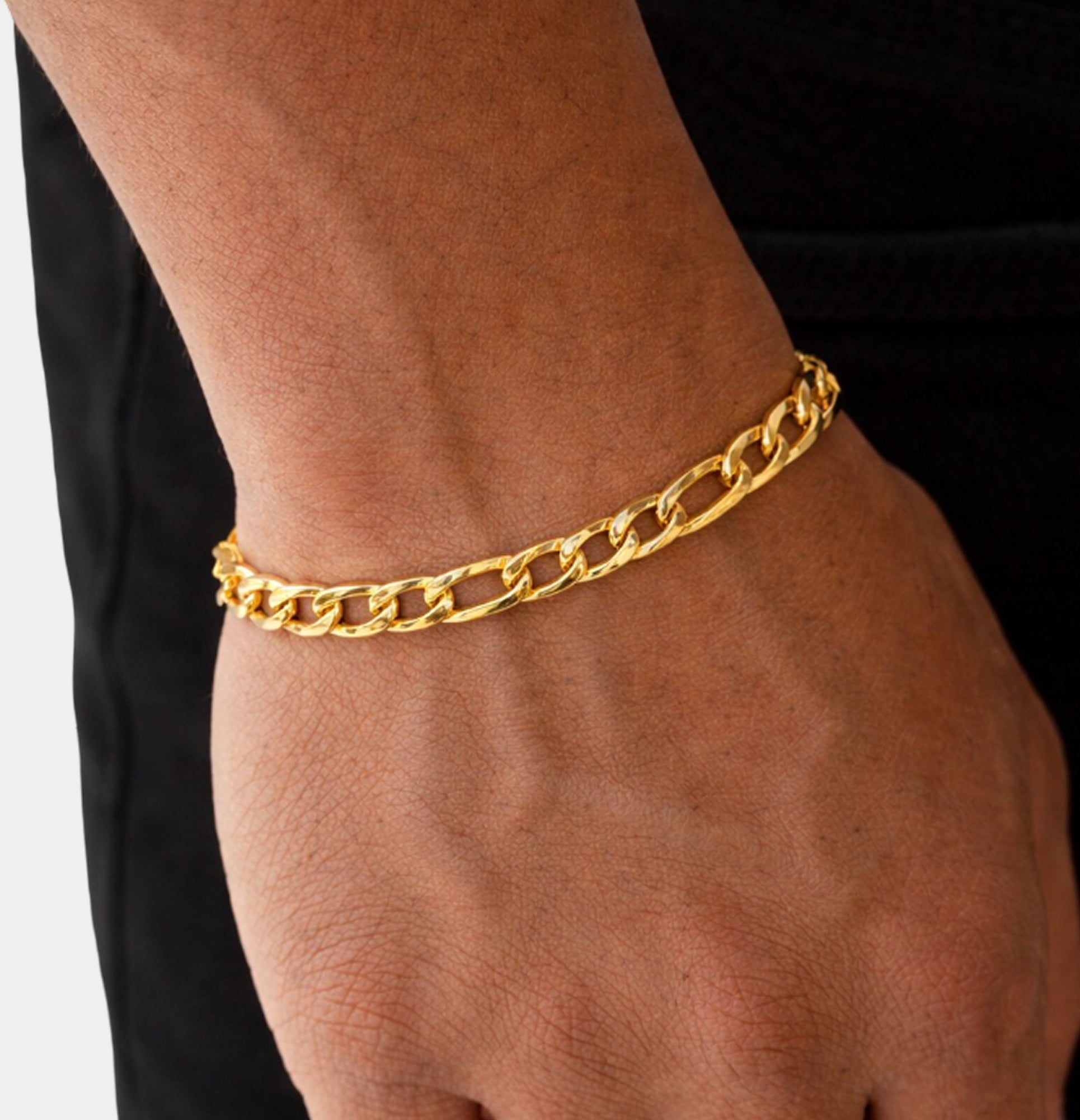 18K Gold Plated Cuban Regal Heritage Bracelet | Premium Men's Luxury Jewelry - MH ELEGANCE - 18K Gold Plated Cuban Regal Heritage Bracelet | Premium Men's Luxury Jewelry - bracelet