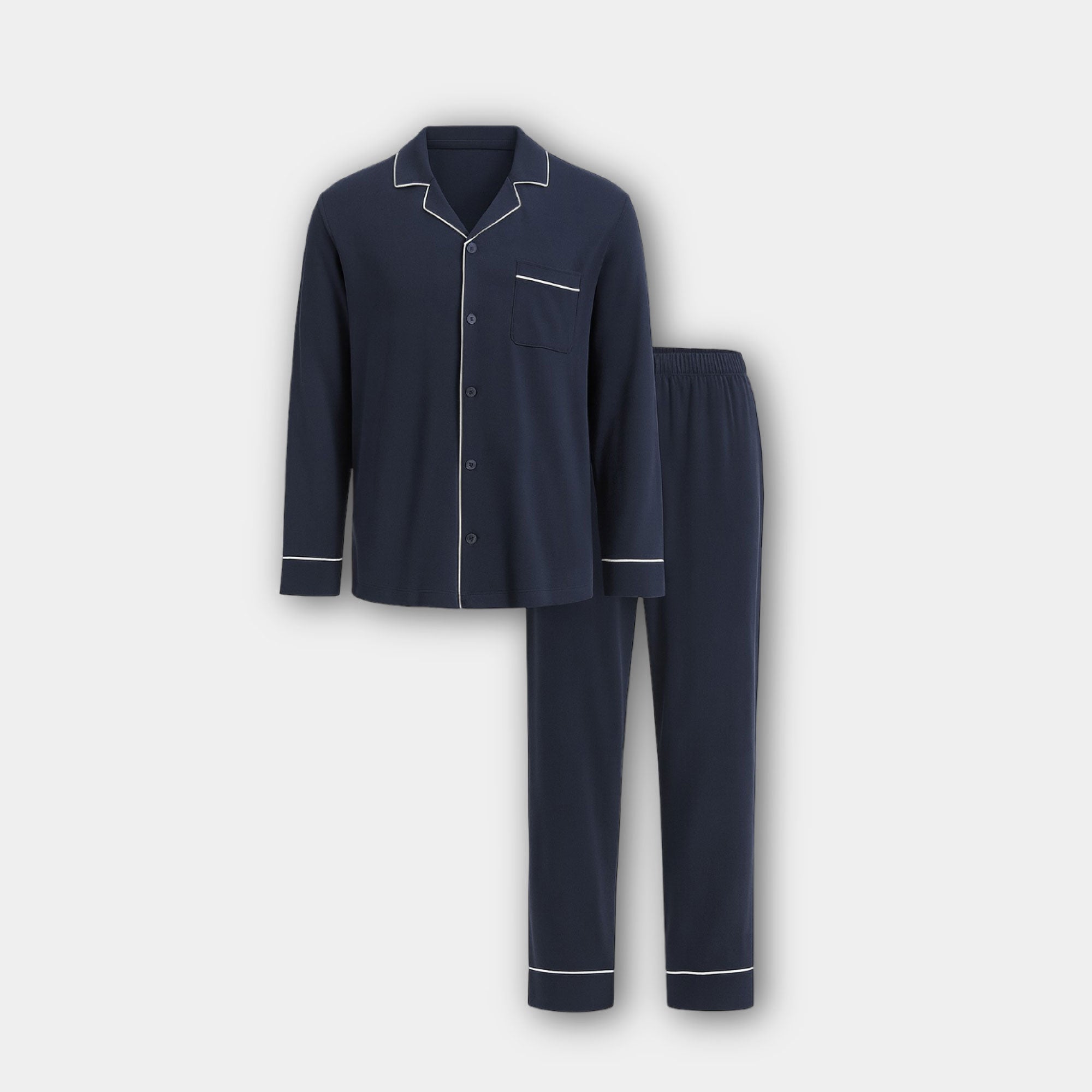 Navy Blue Pajama Set