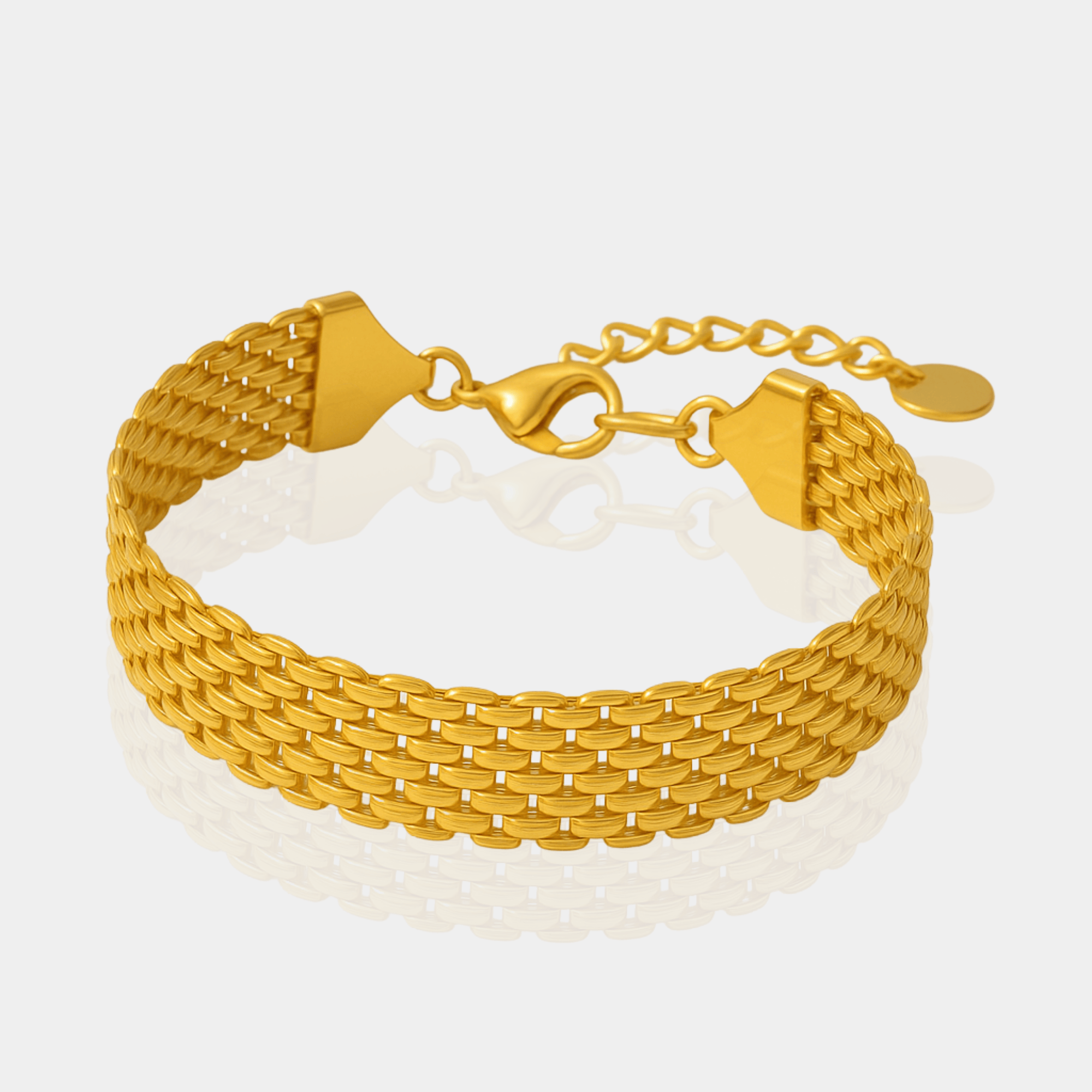 Mesh Gold Bracelet