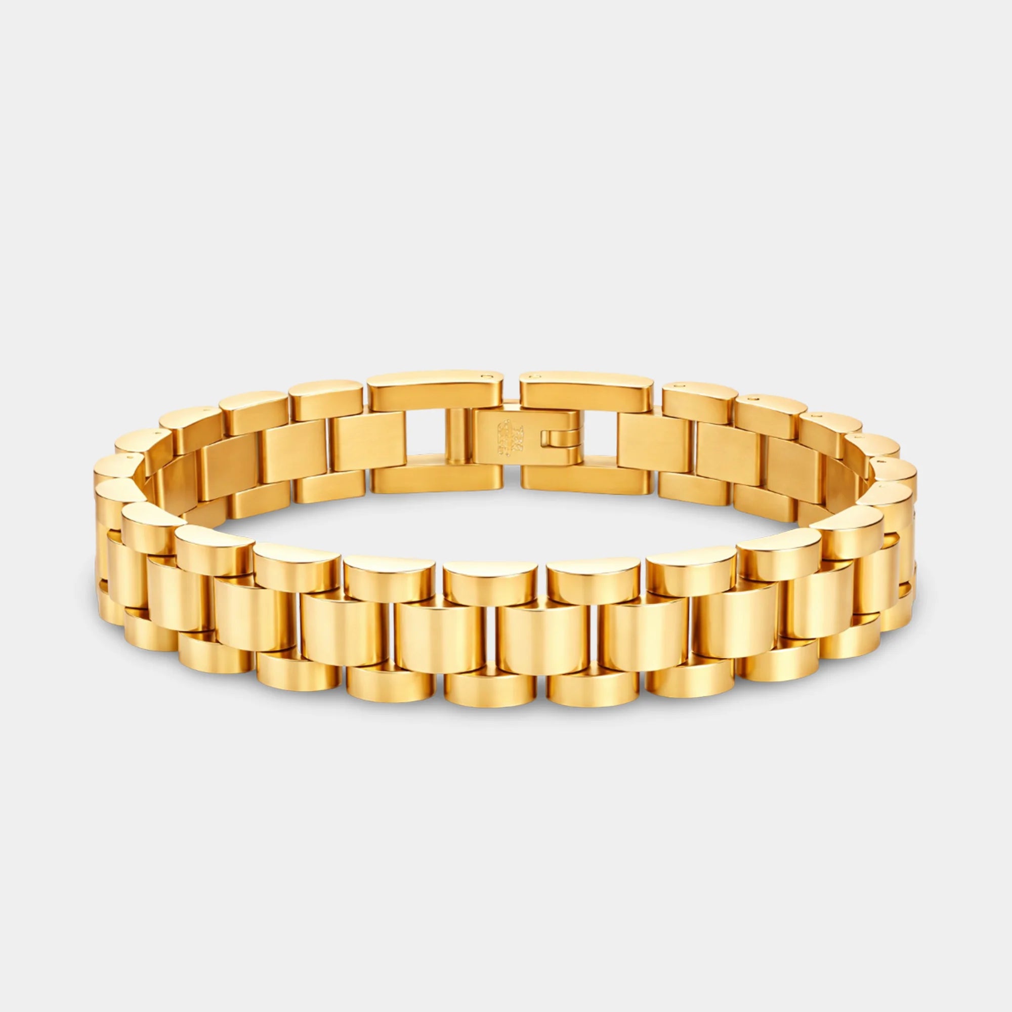 Watch-Style Chain Bracelet