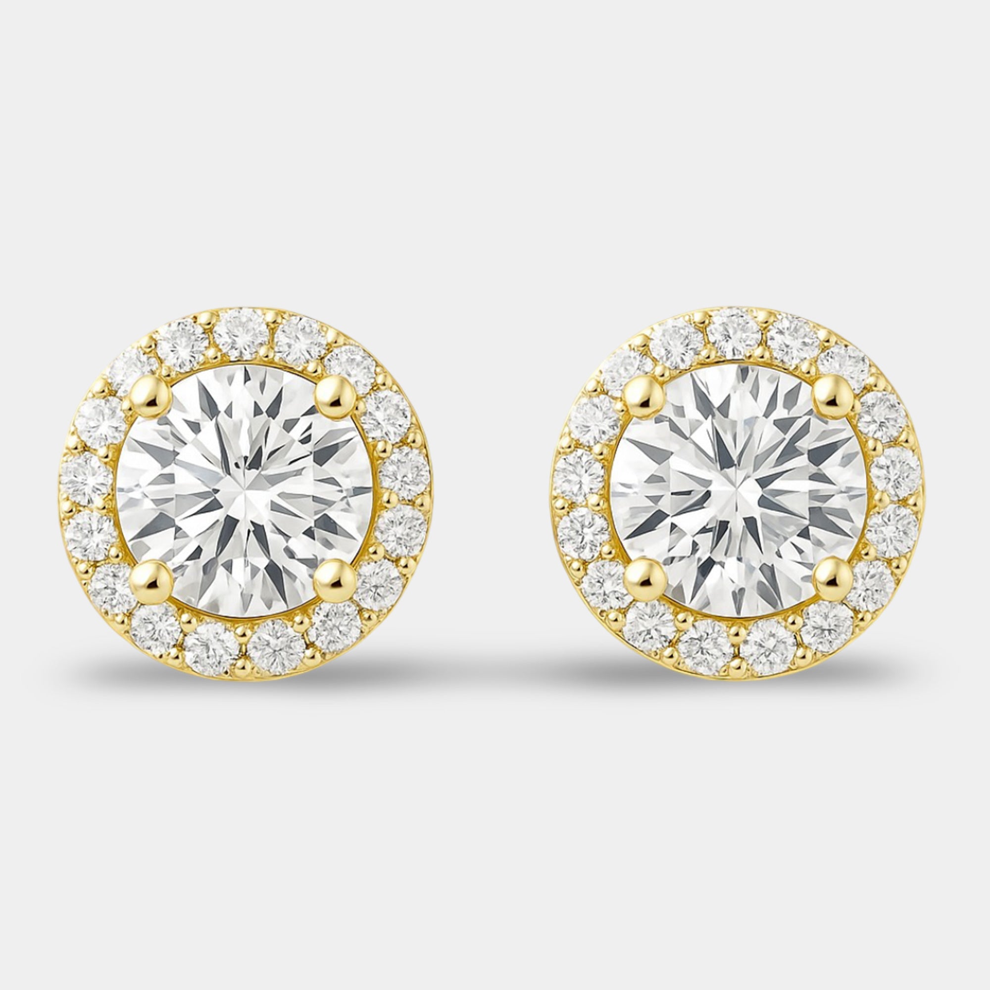 Pendientes de oro de 14 quilates