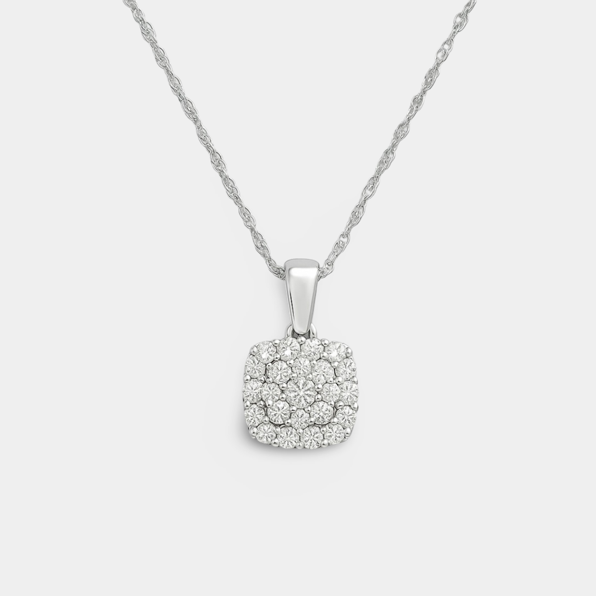 Vera Lab Diamond Pendant Necklace