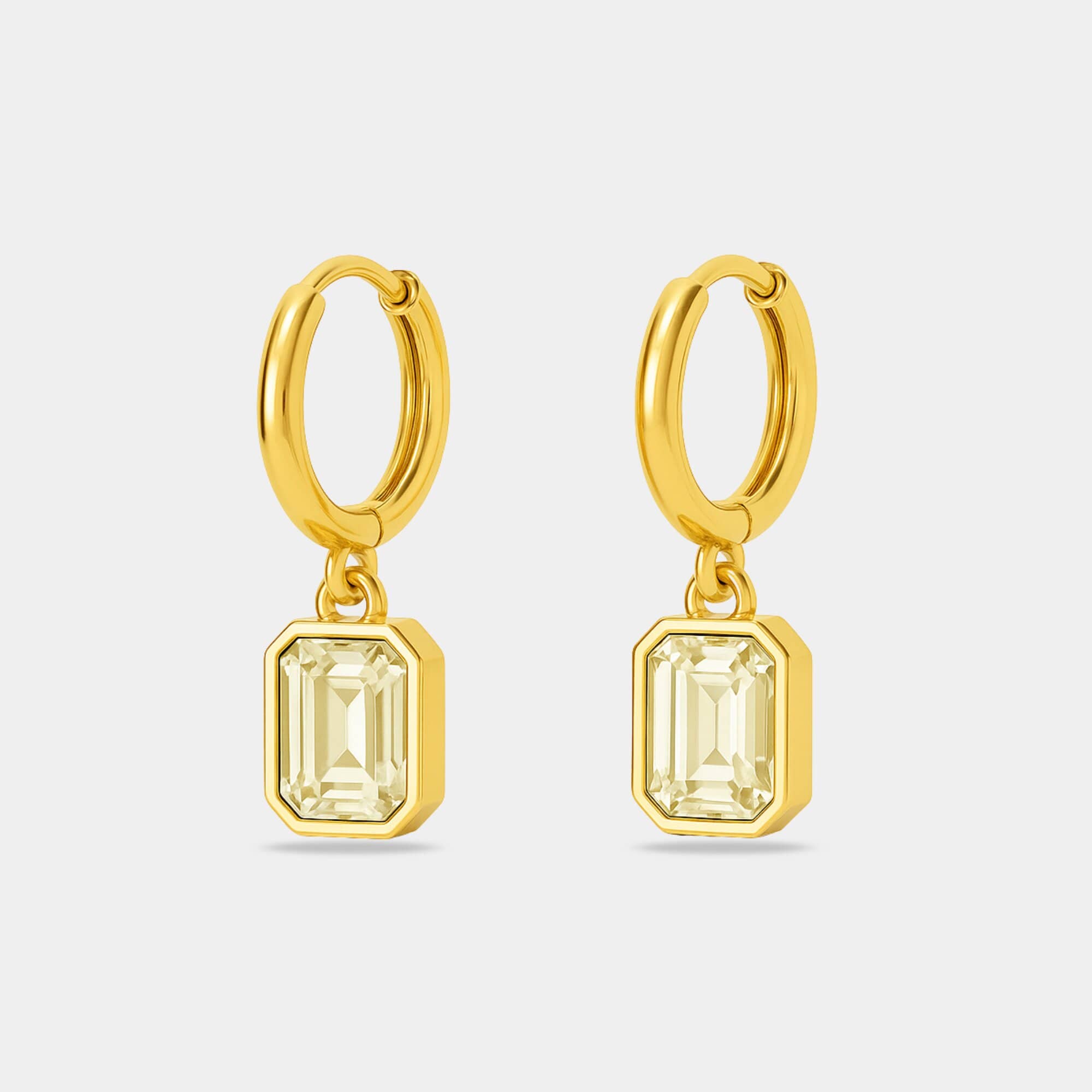 14K Gold Dangle Earrings