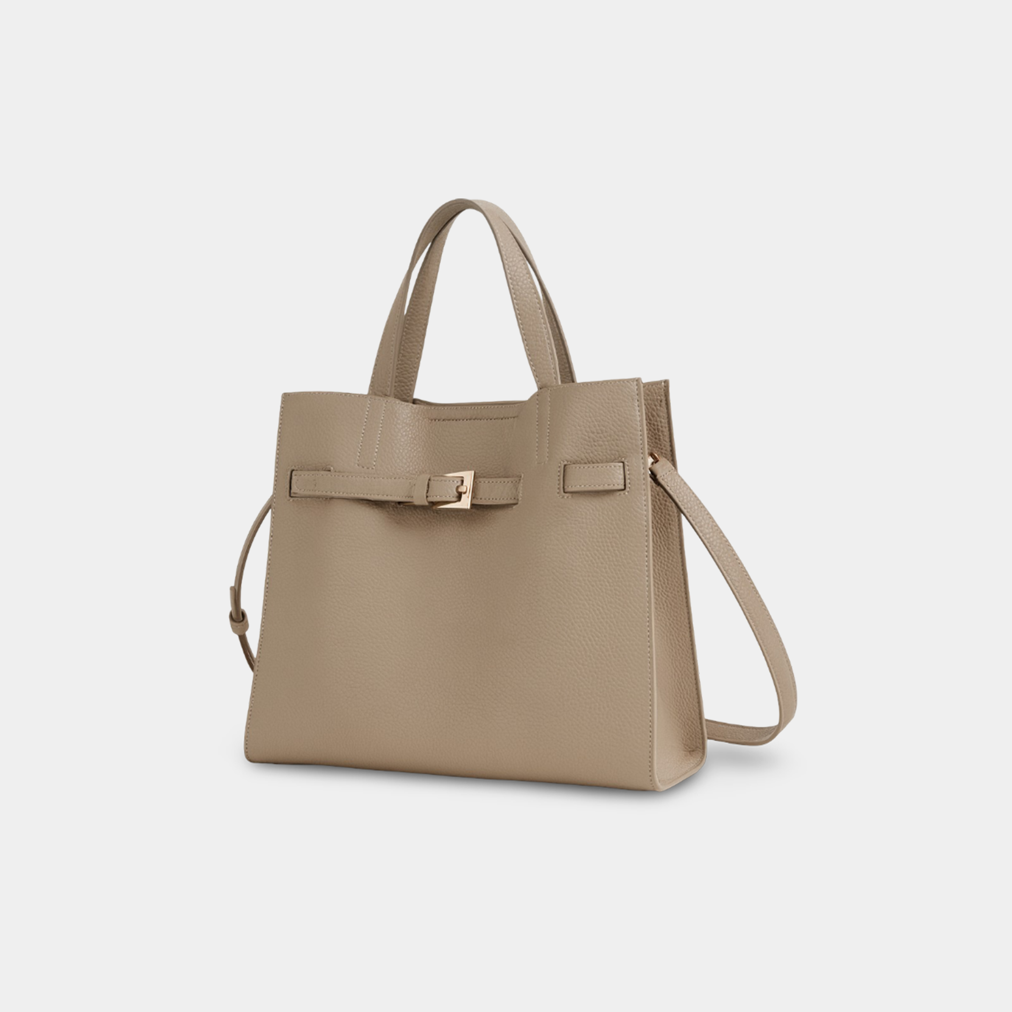 Leather Small Tote Handbag