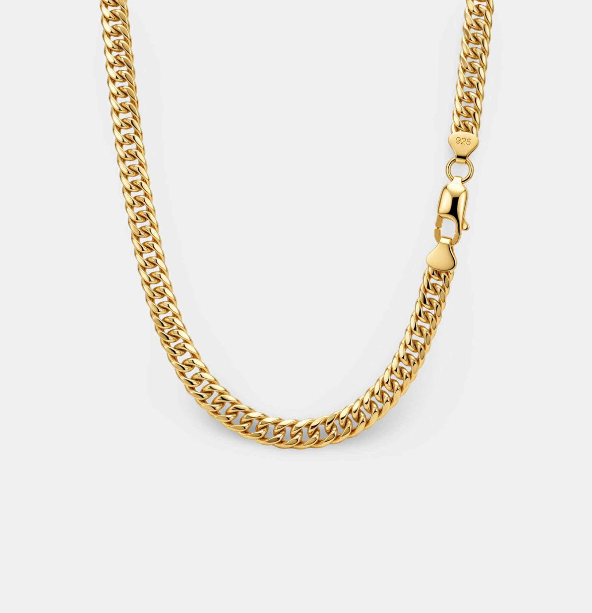 Sterling Silver Flat Snake Chain Necklace