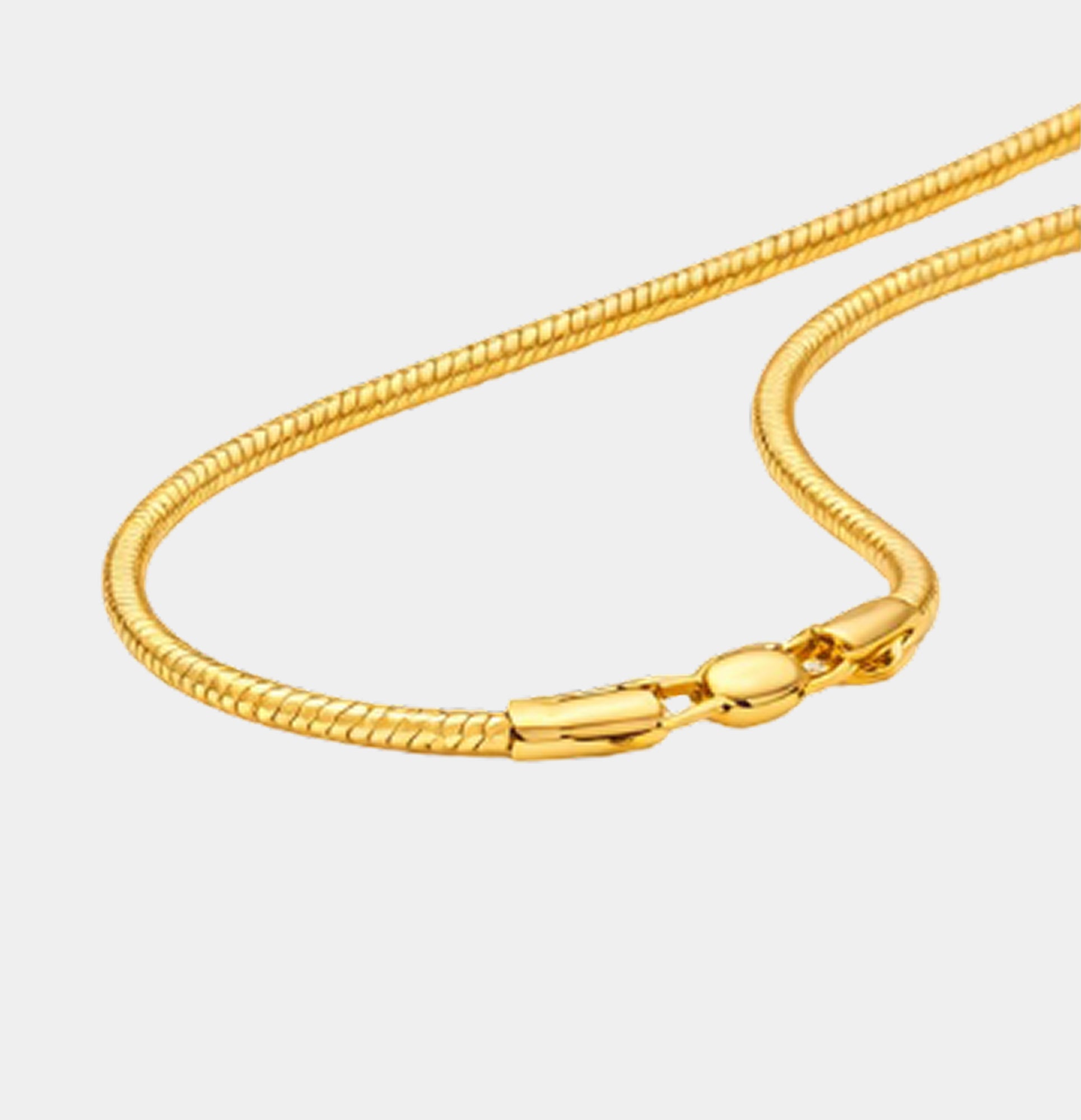 Collier maille serpent "Éclat éternel"