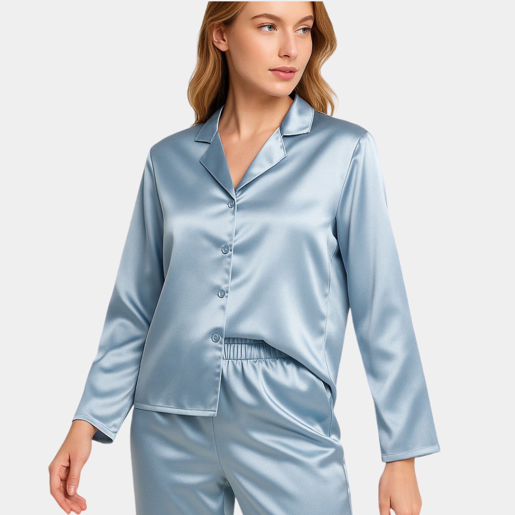 Silk Satin Pajamas Set