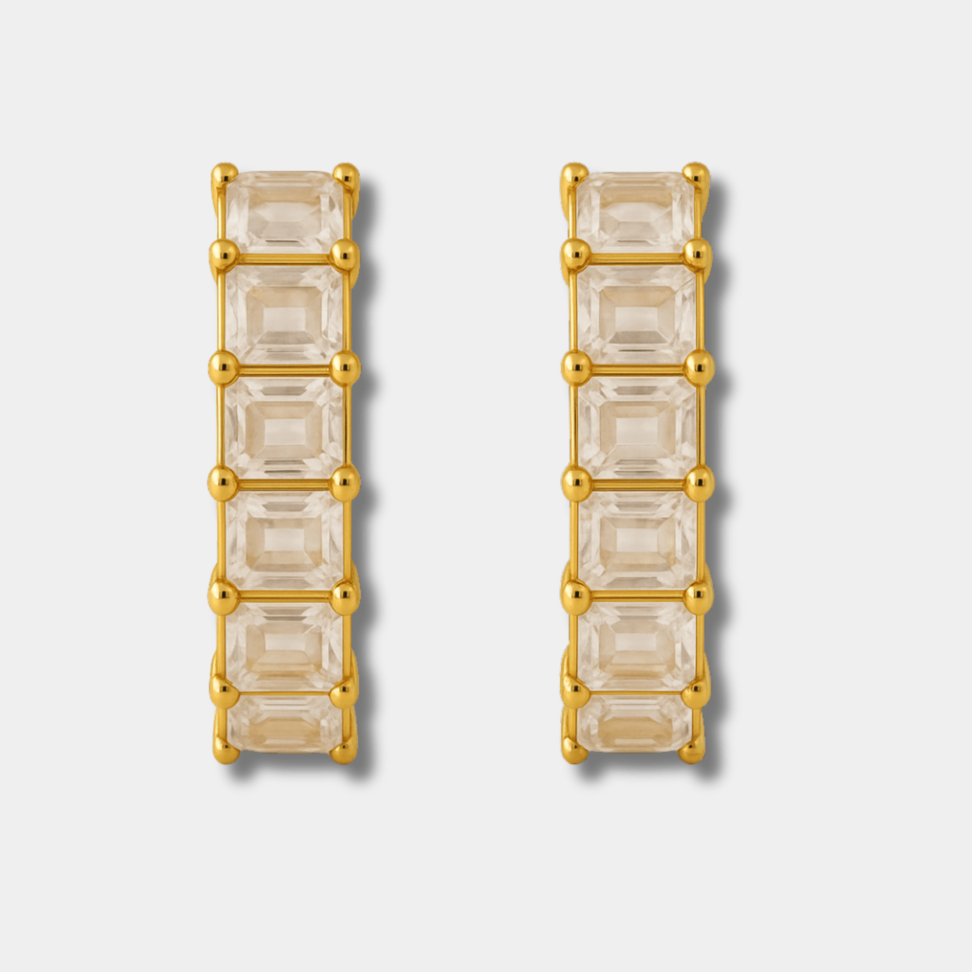 Prism Crown Hoops