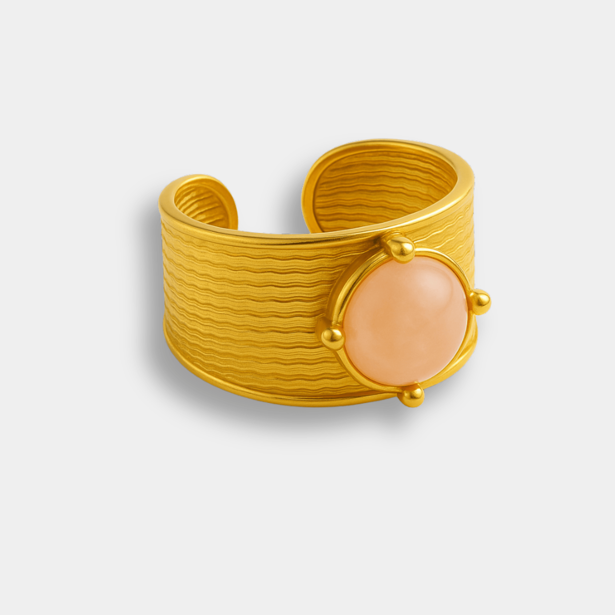 Dynasty Gemstone Cuff Ring