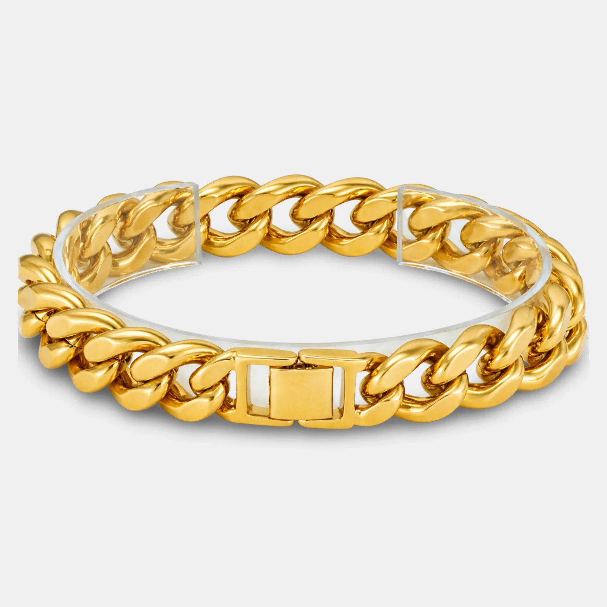 Miami Curb Cuban Link Chain Bracelet