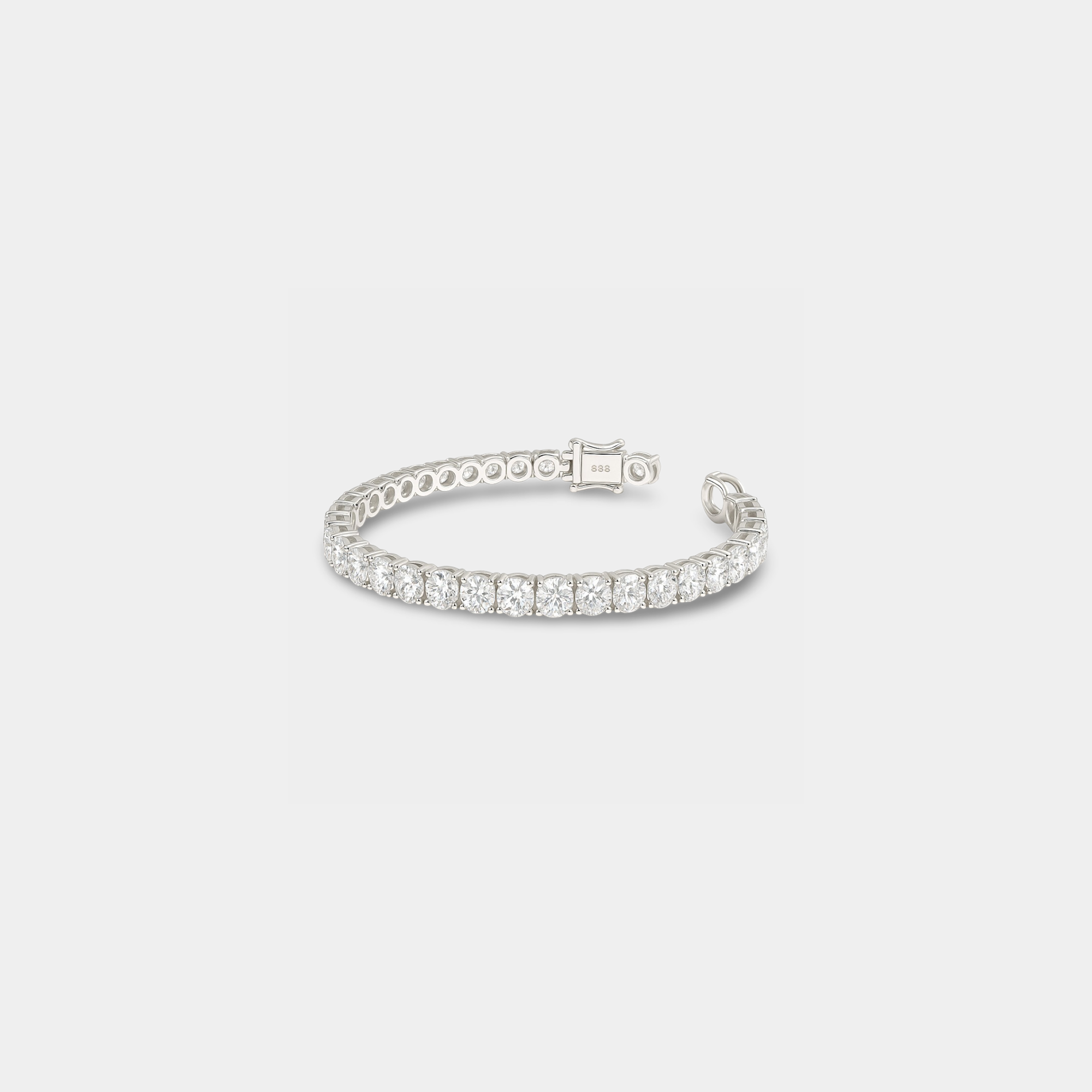 Moissanite Tennis Bracelet