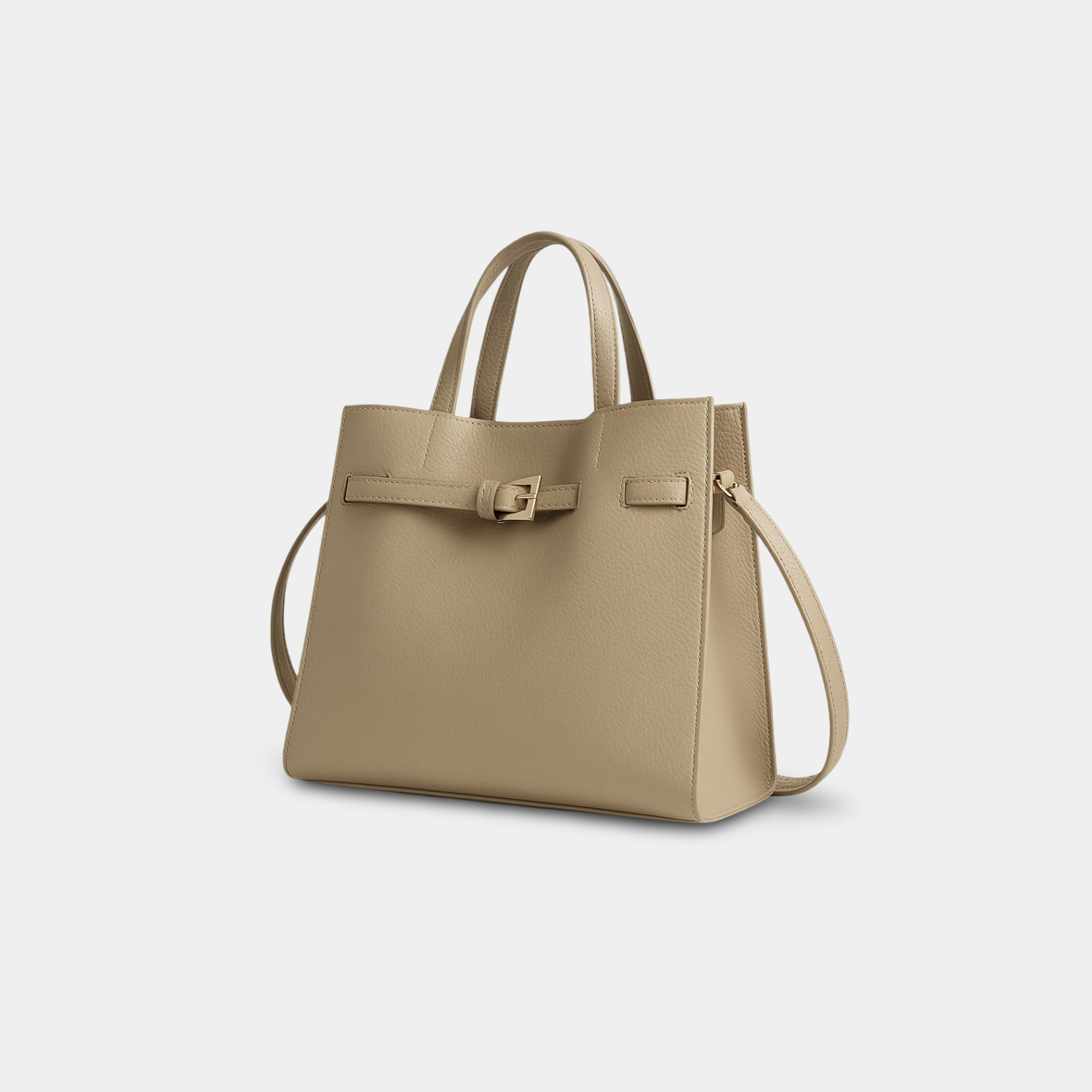 Leather Small Tote Handbag