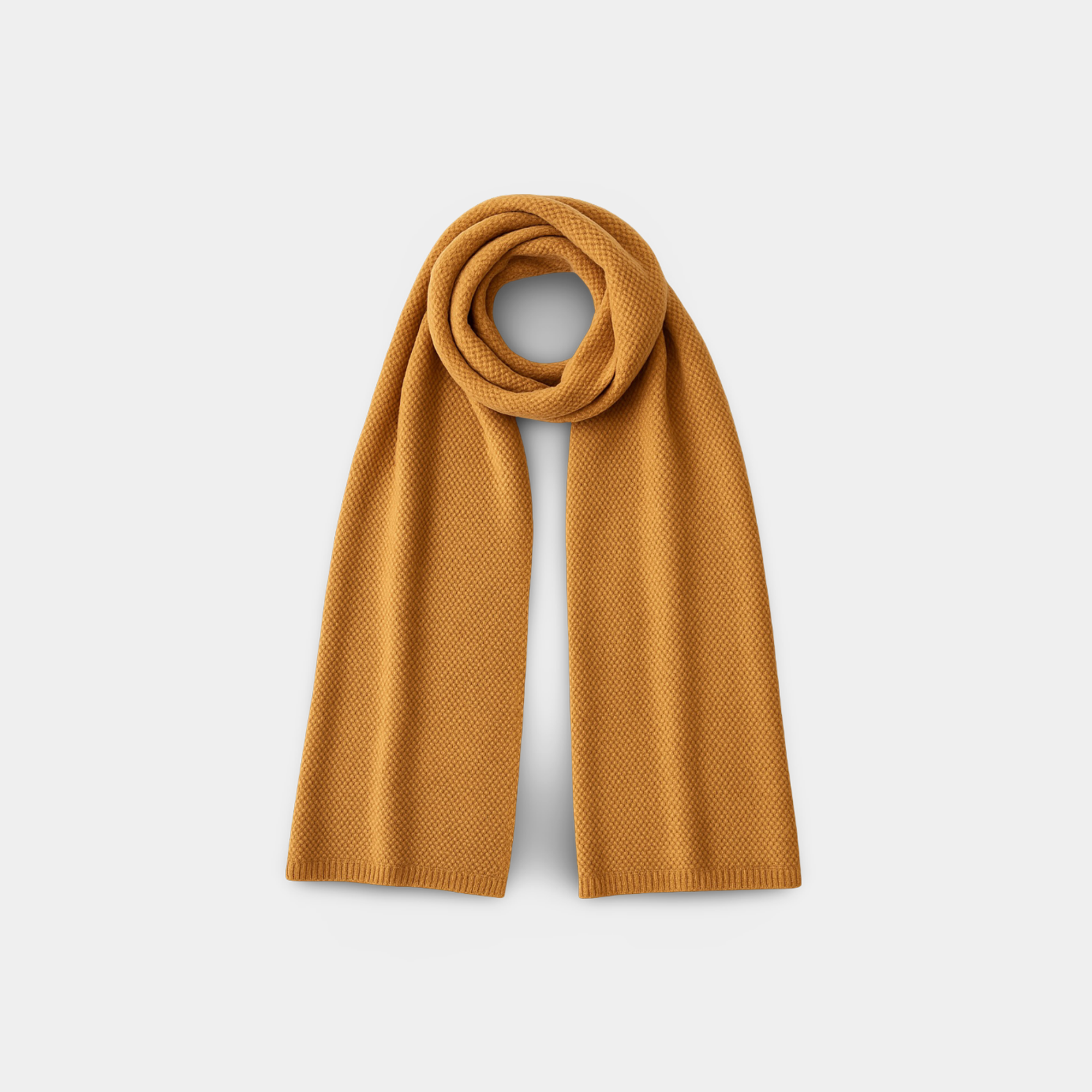 Long Chunky Knit Winter Scarf