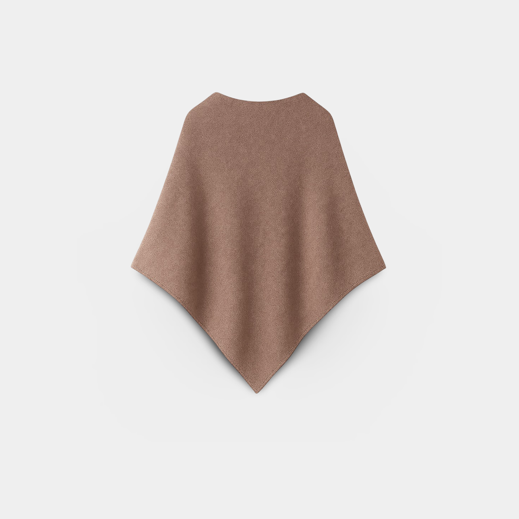 Triangle Knit Scarf Wrap