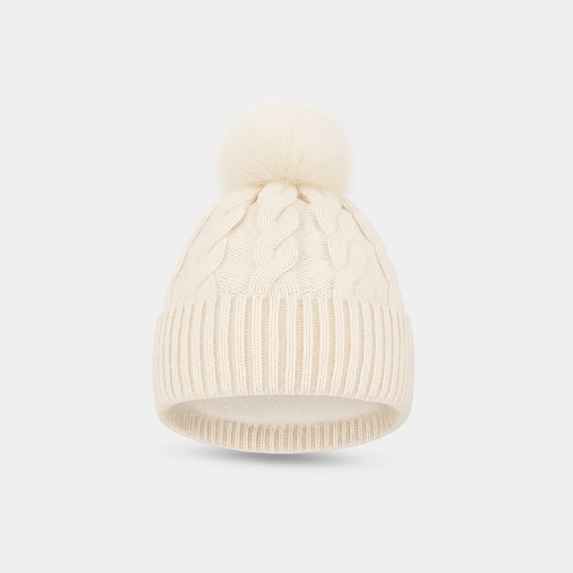 Fleece-Lined Beanie & Gloves Set