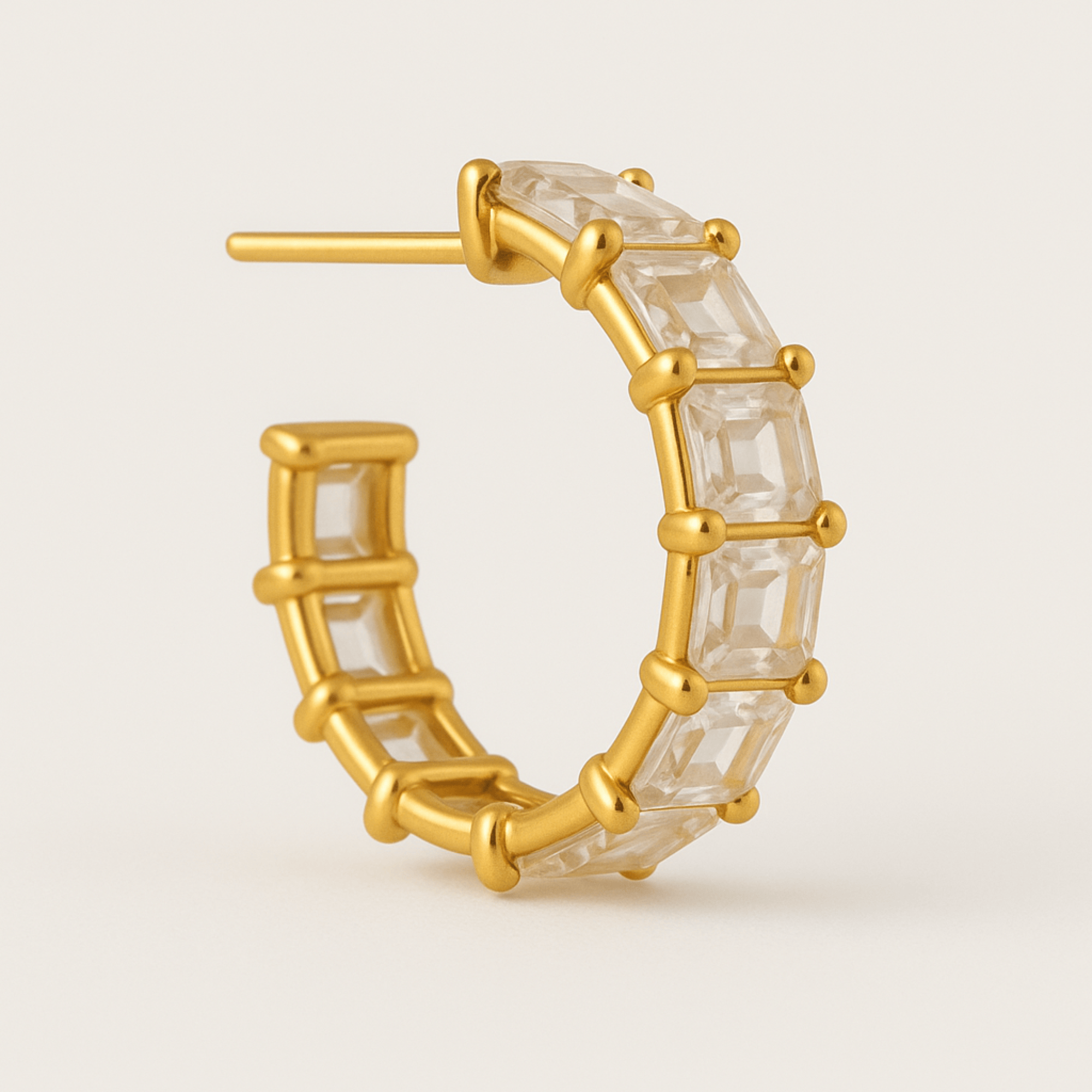 Prism Crown Hoops