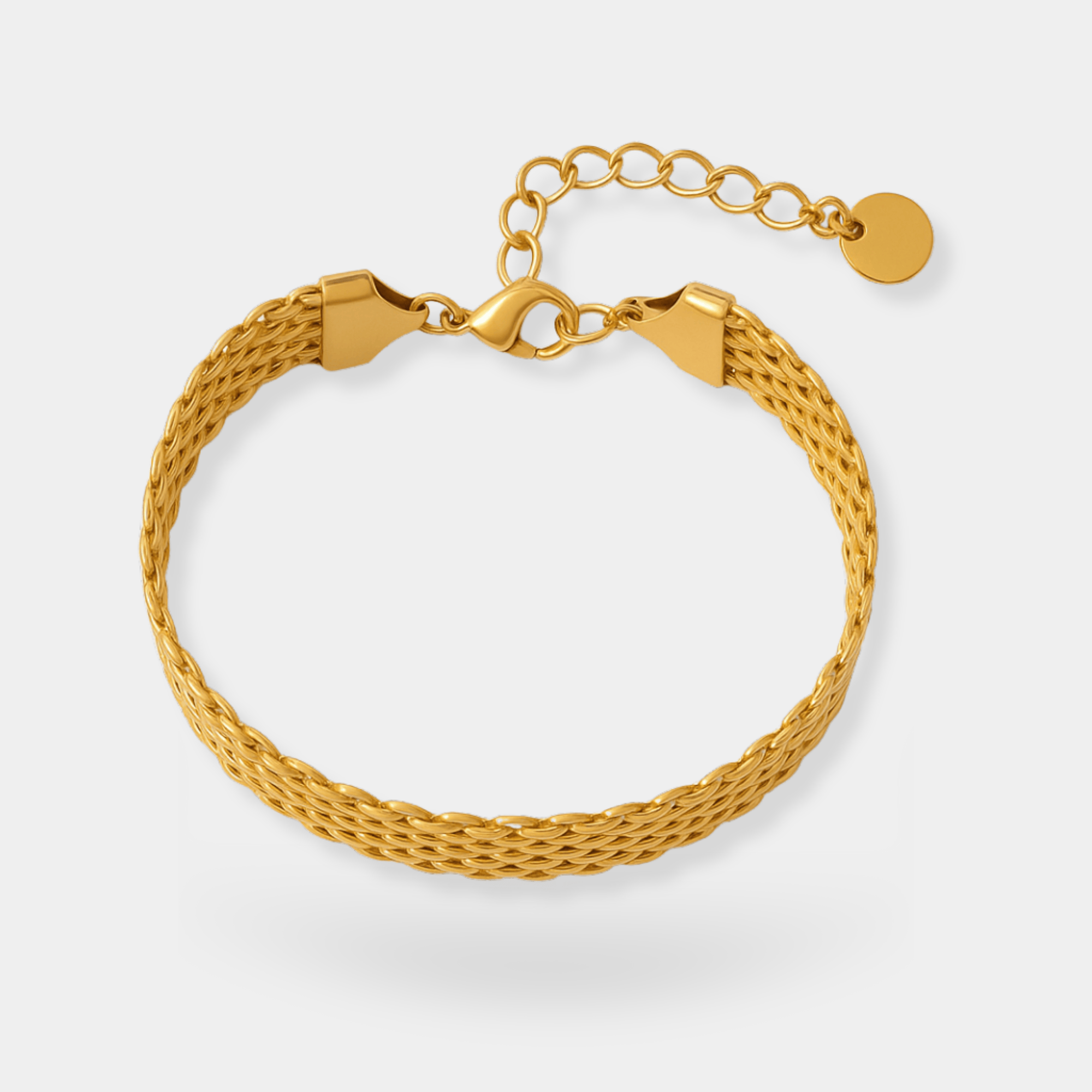 Mesh Gold Bracelet