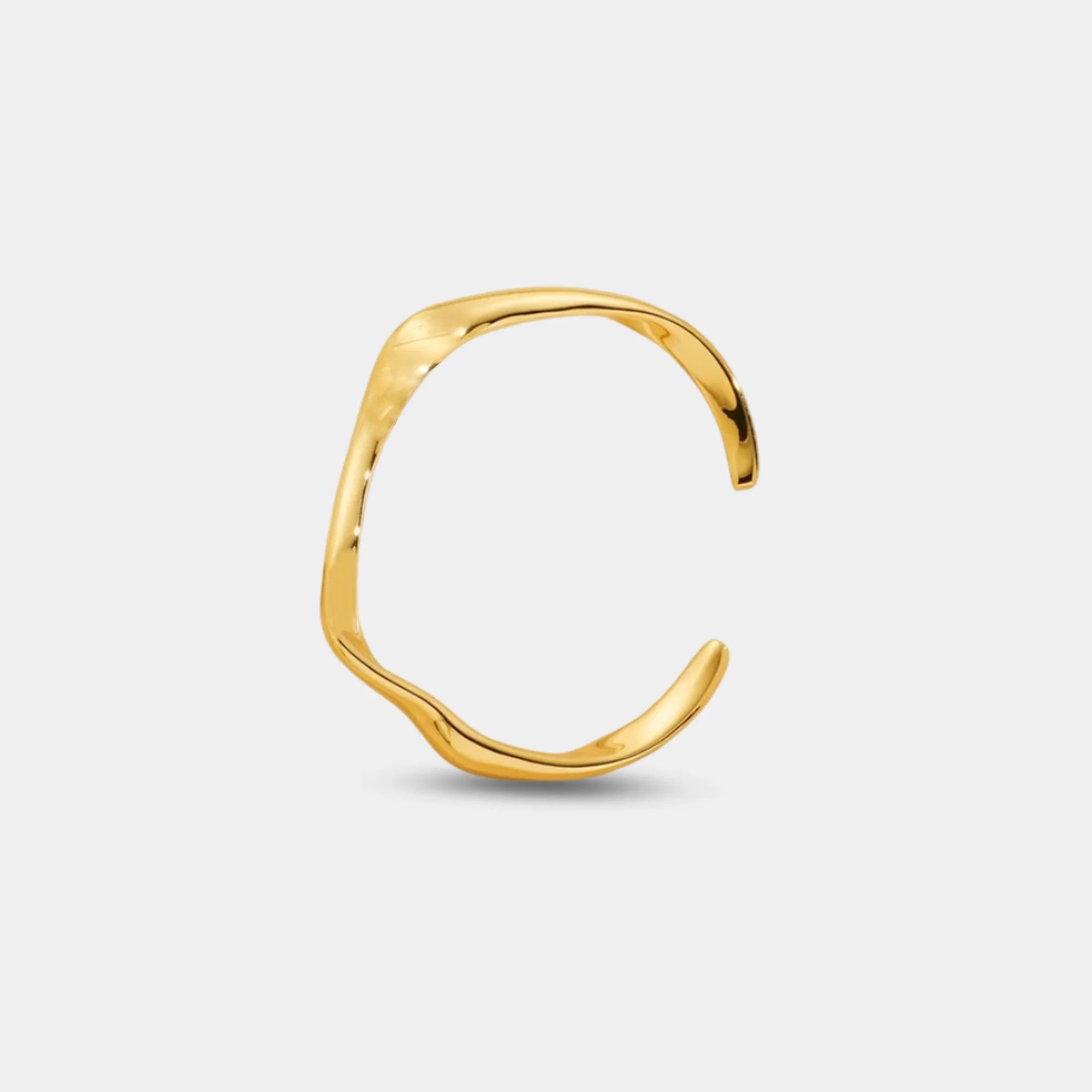 Minimalist Irregular Cuff Bracelet