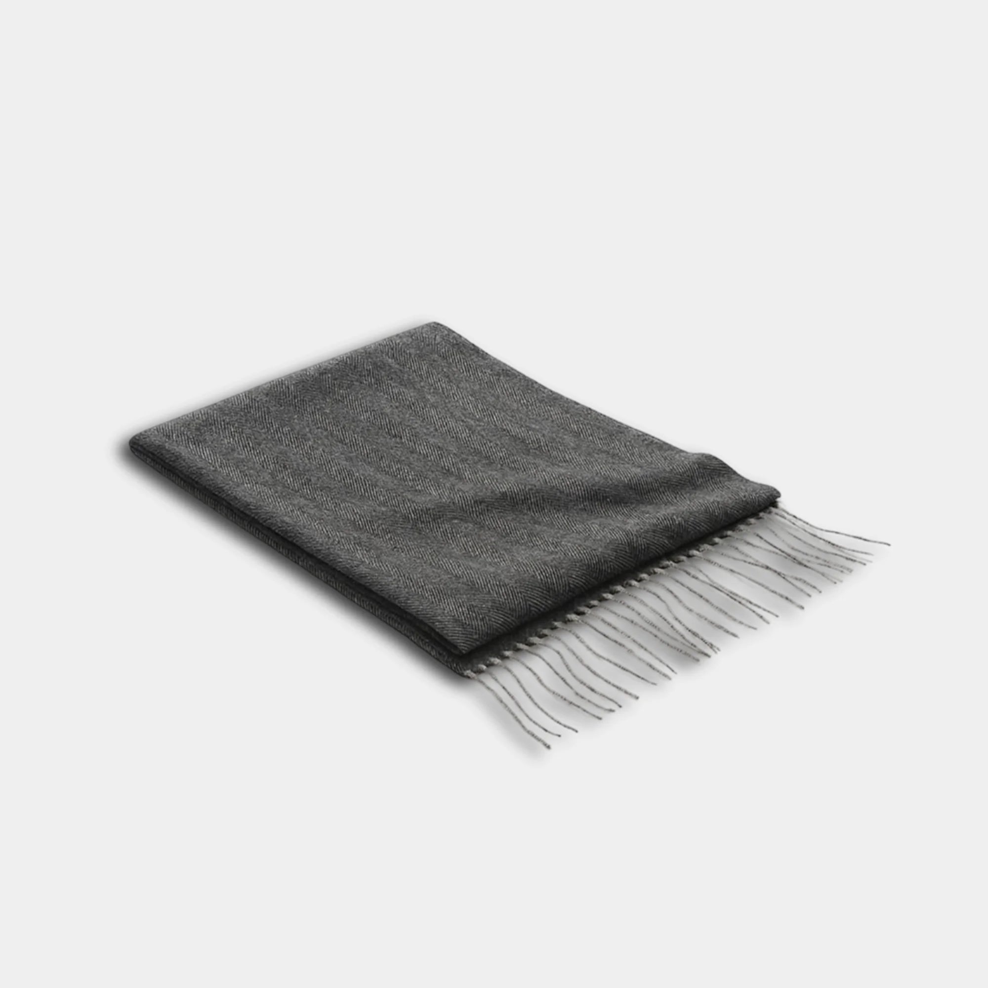 Charcoal Gray Ultra-Soft Scarf