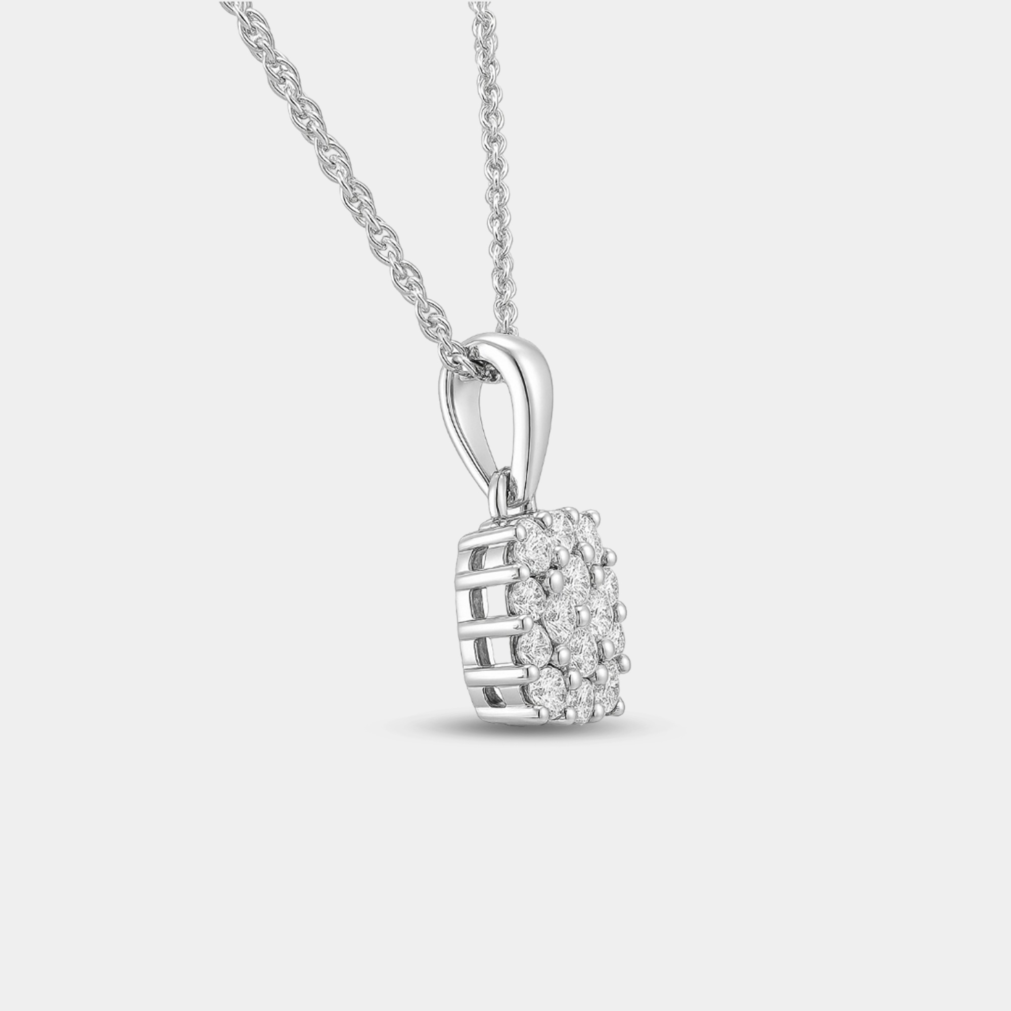 Vera Lab Diamond Pendant Necklace