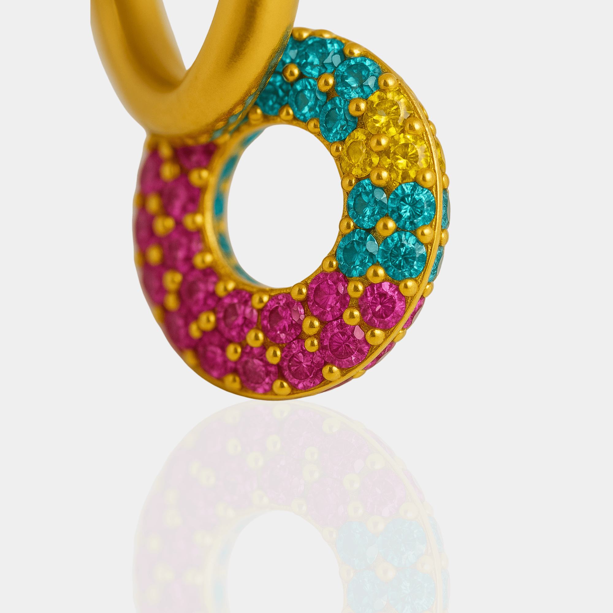 Luxe Zircon Hoops