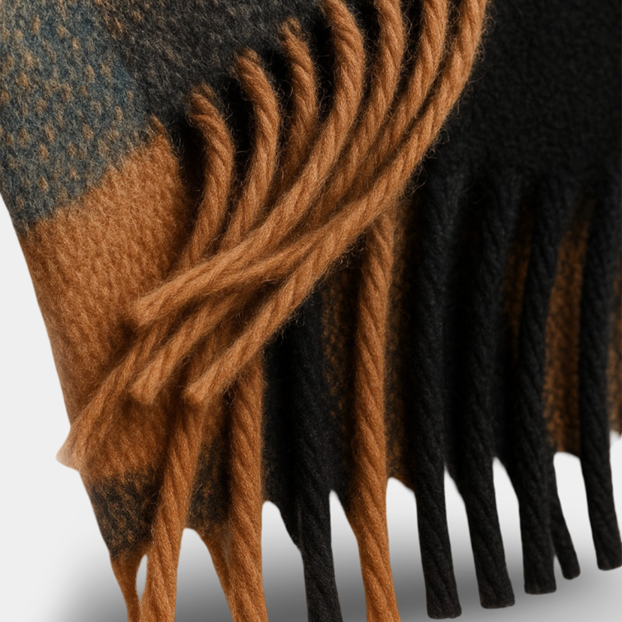 Women’s Chunky Oversized Plaid Scarf