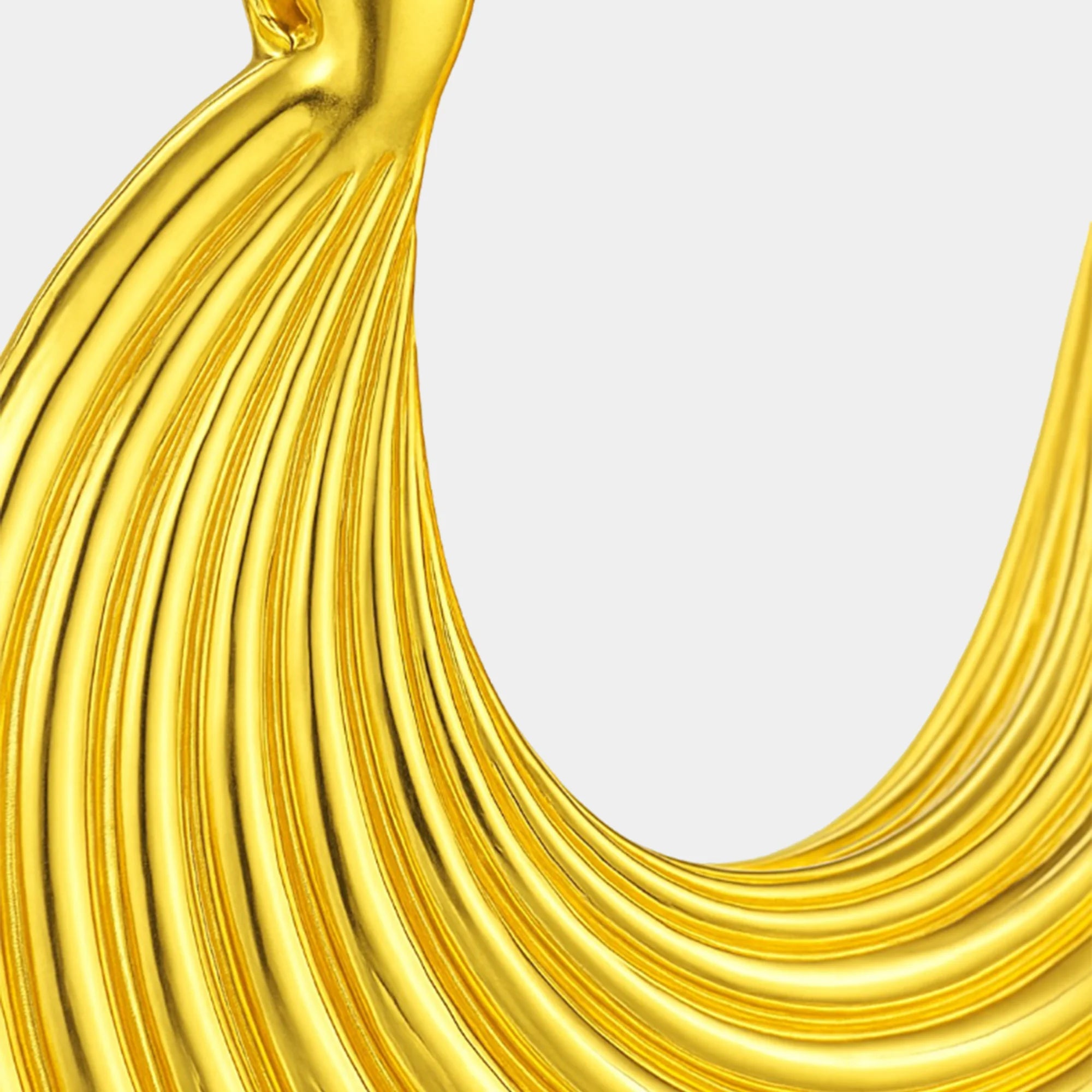 Aurora Chunky Statement Hoops