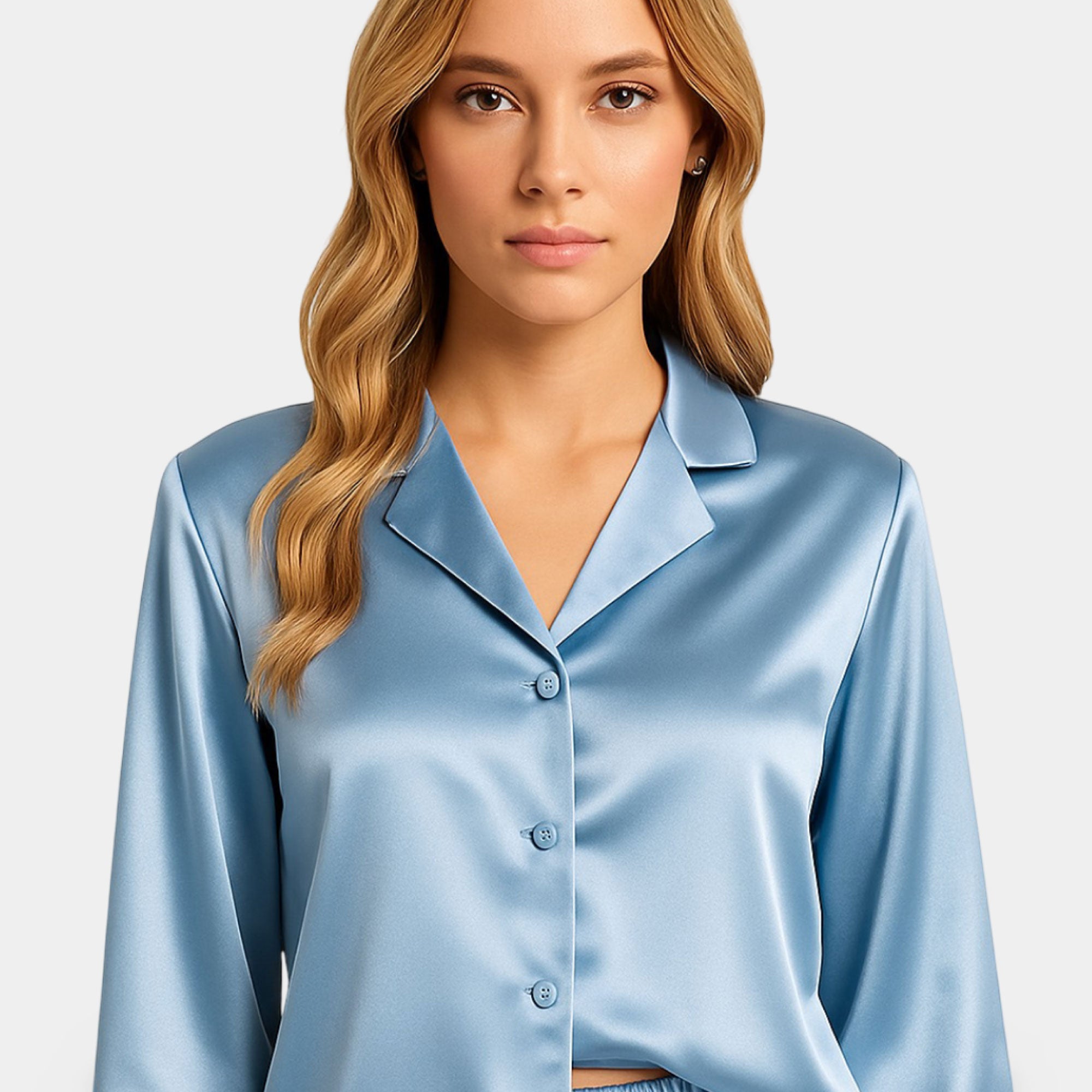 Silk Satin Pajamas Set